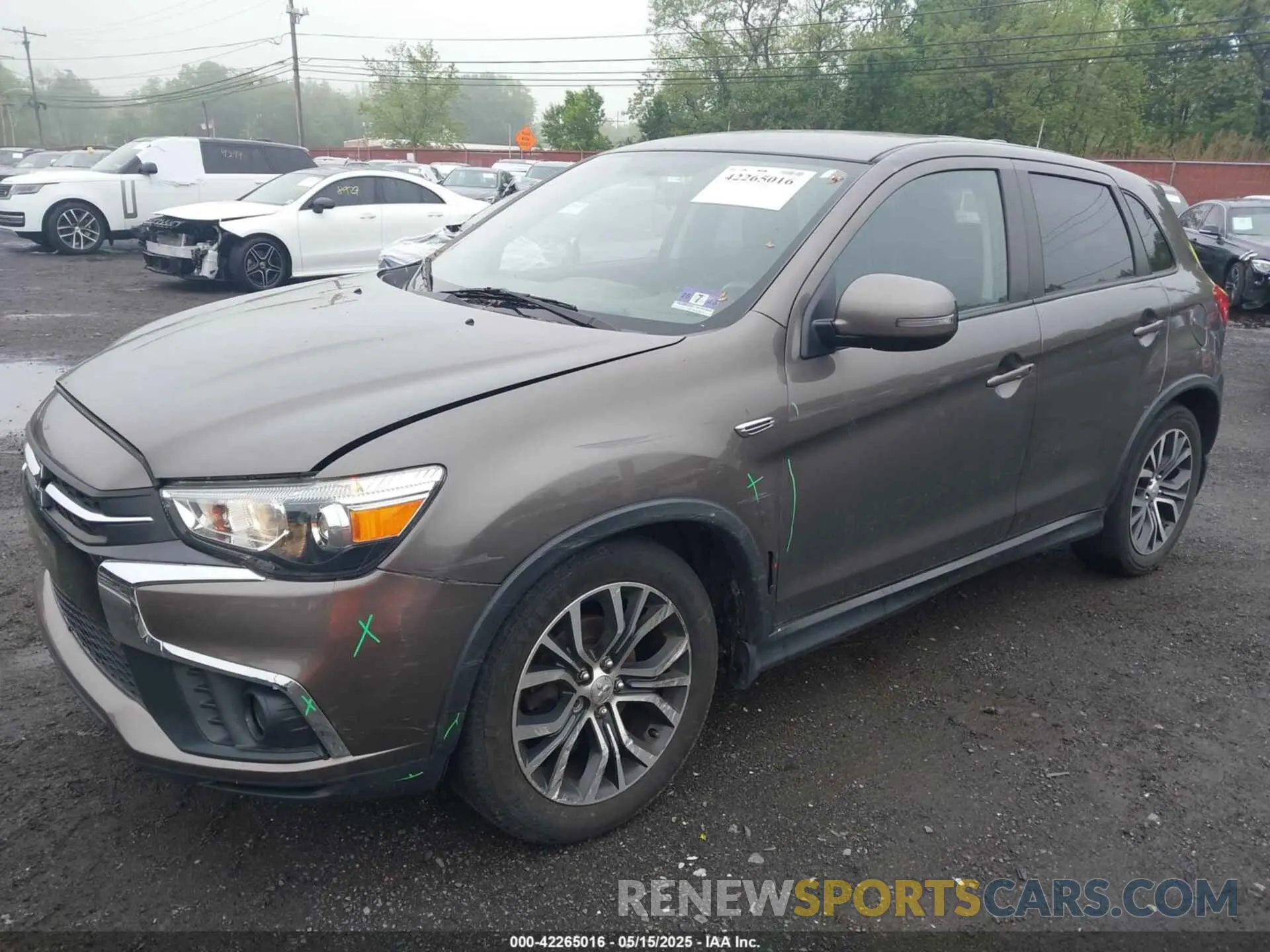 6 Photograph of a damaged car JA4AP3AU8KU029559 MITSUBISHI OUTLANDER SPORT 2019