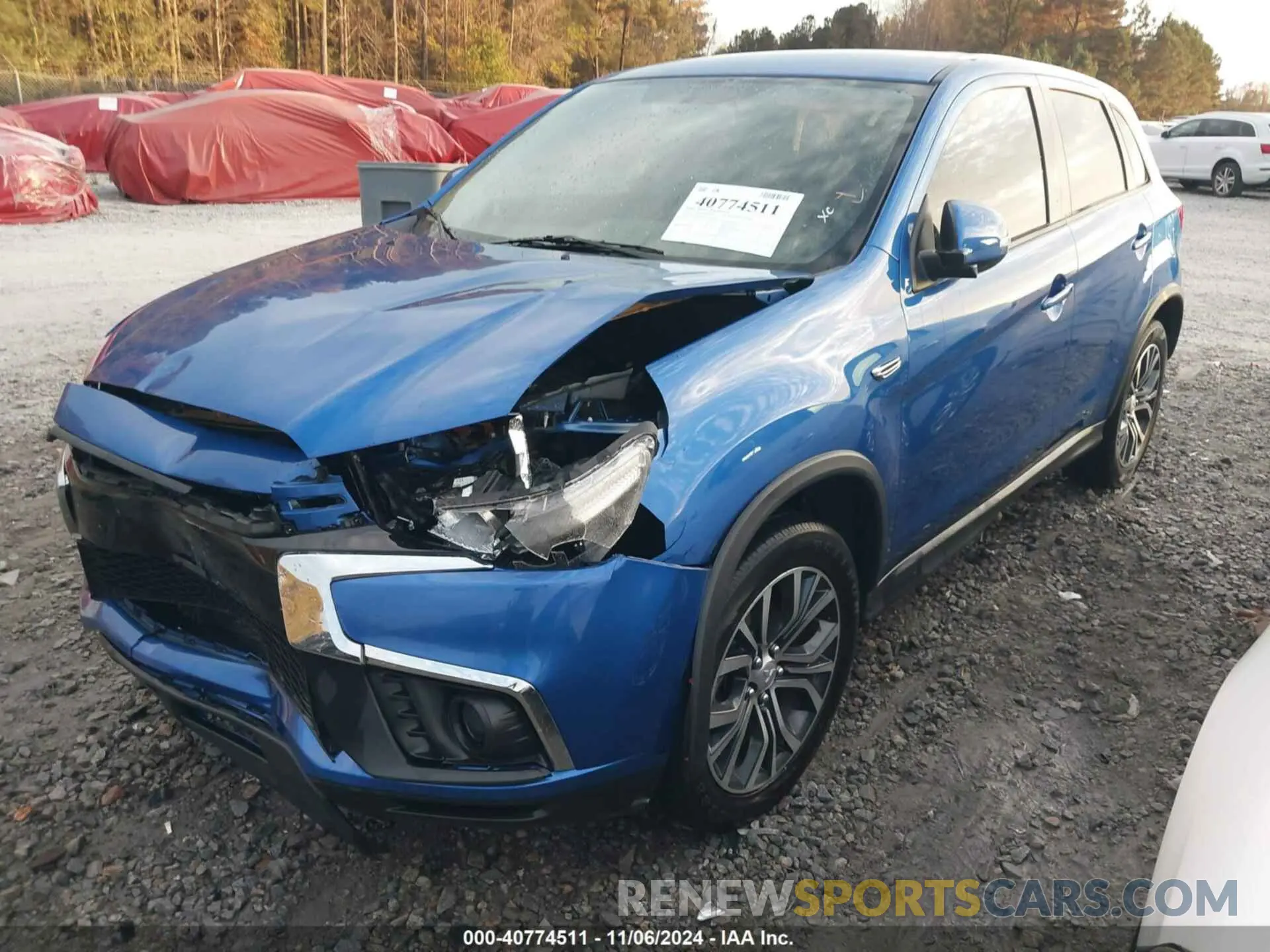 2 Photograph of a damaged car JA4AP3AU8KU034678 MITSUBISHI OUTLANDER SPORT 2019