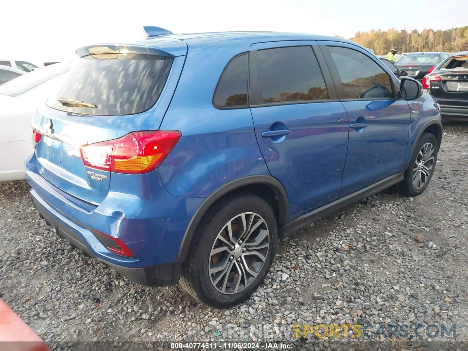 4 Photograph of a damaged car JA4AP3AU8KU034678 MITSUBISHI OUTLANDER SPORT 2019