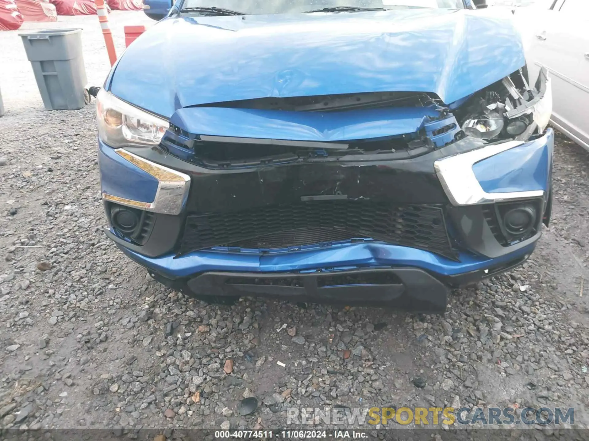6 Photograph of a damaged car JA4AP3AU8KU034678 MITSUBISHI OUTLANDER SPORT 2019