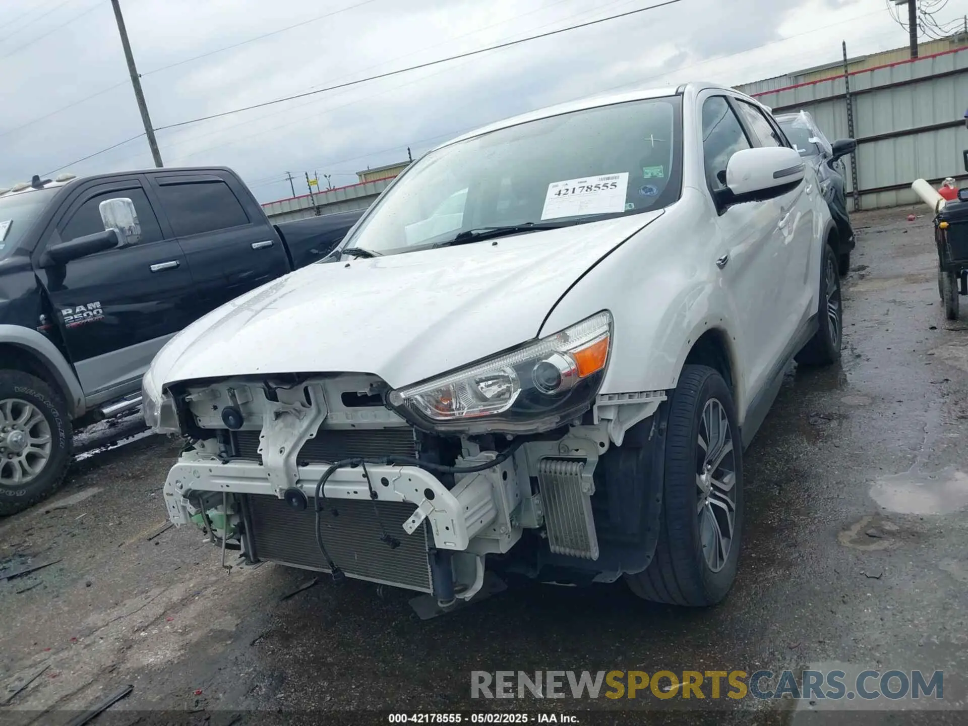 2 Photograph of a damaged car JA4AP3AU9KU034687 MITSUBISHI OUTLANDER SPORT 2019