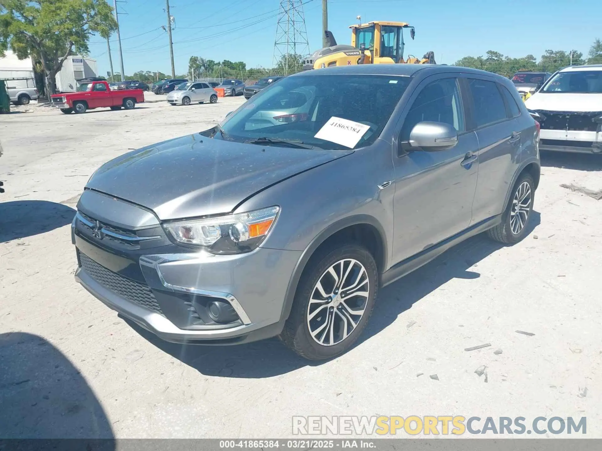 2 Photograph of a damaged car JA4AP3AUXKU028672 MITSUBISHI OUTLANDER SPORT 2019