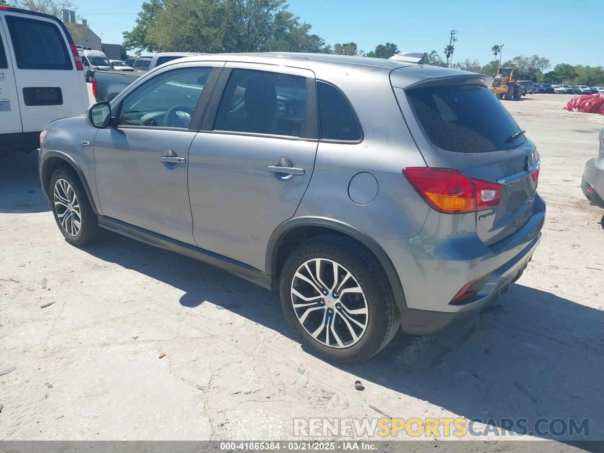 3 Photograph of a damaged car JA4AP3AUXKU028672 MITSUBISHI OUTLANDER SPORT 2019