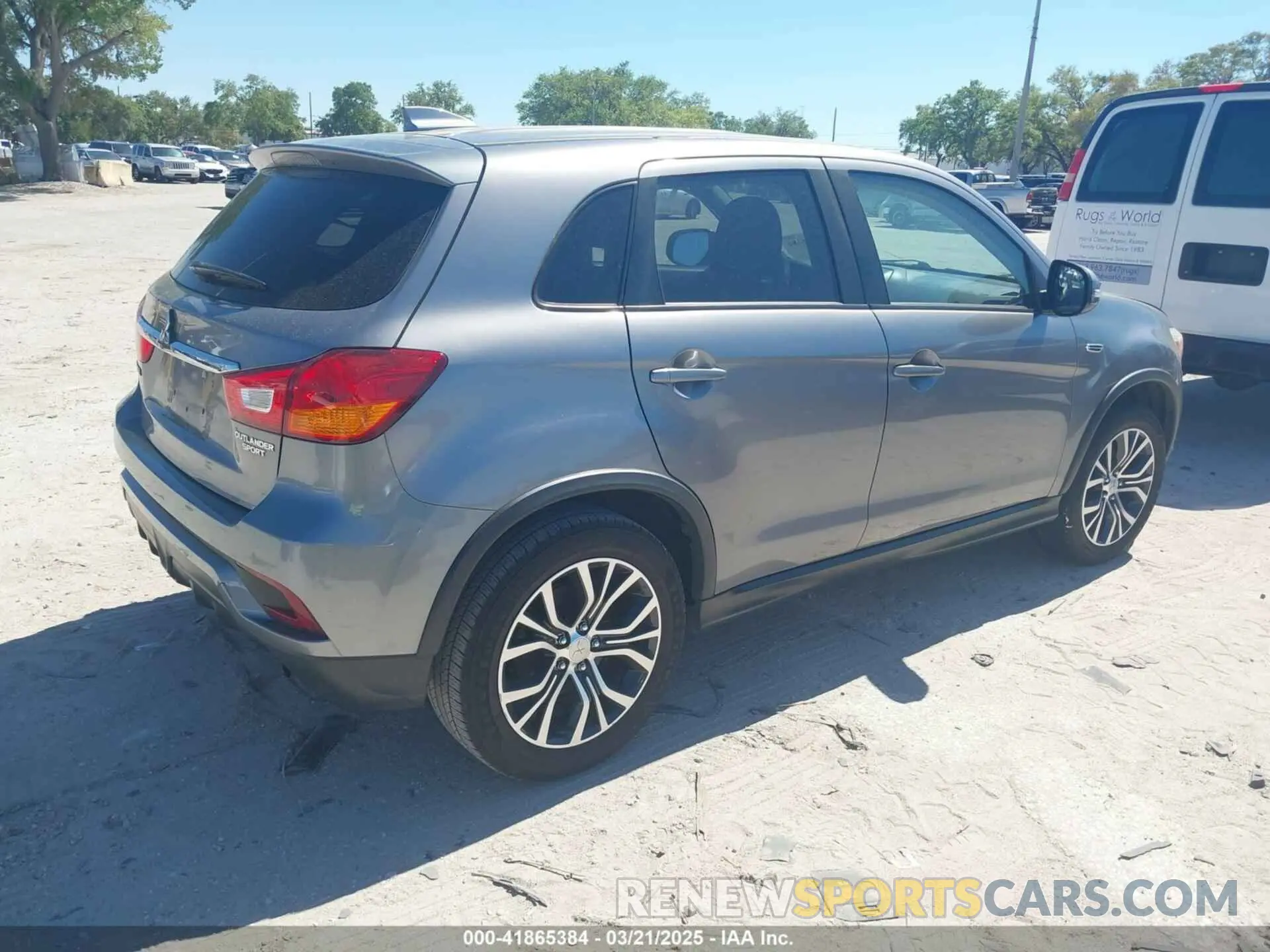4 Photograph of a damaged car JA4AP3AUXKU028672 MITSUBISHI OUTLANDER SPORT 2019