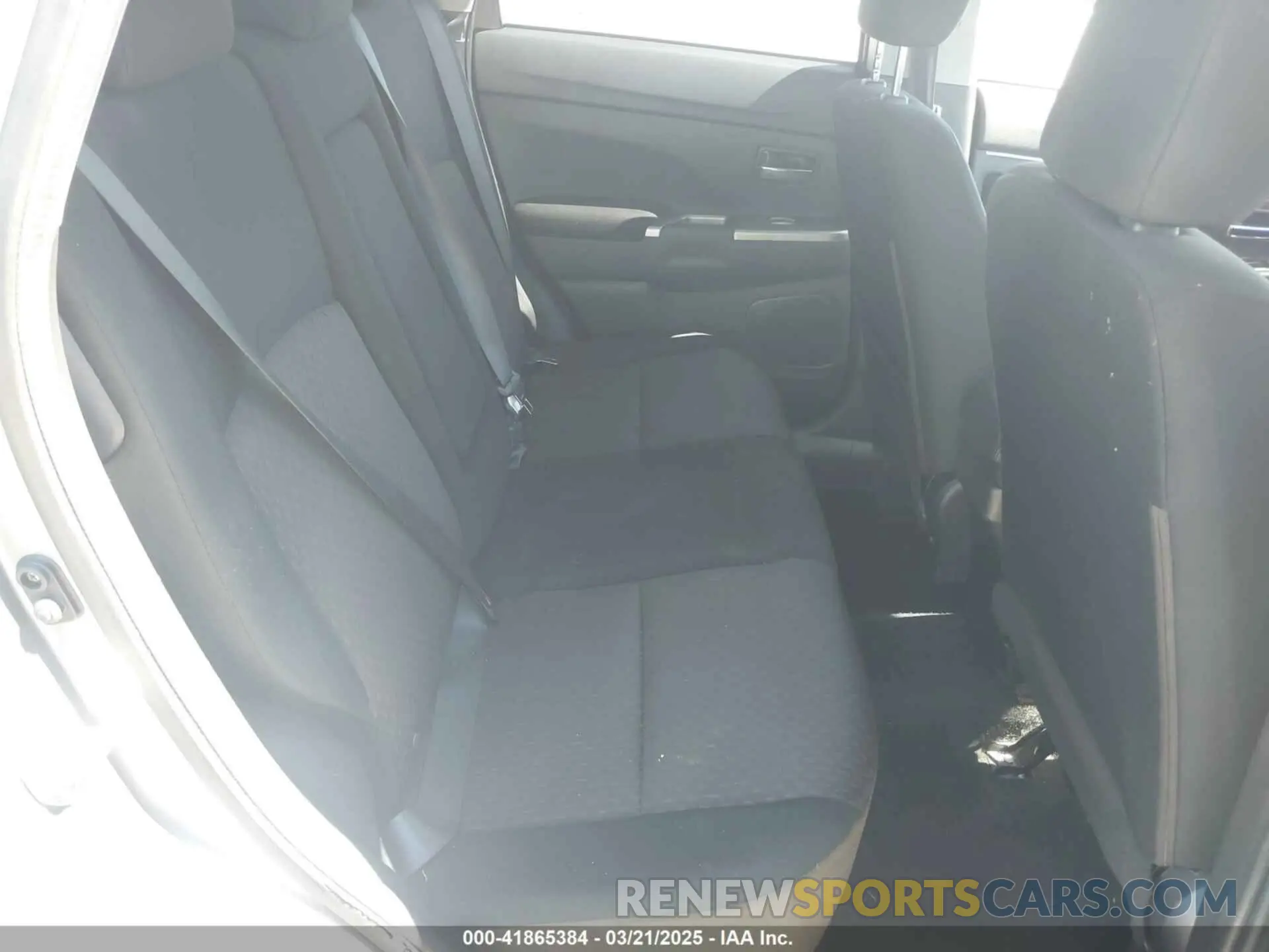 8 Photograph of a damaged car JA4AP3AUXKU028672 MITSUBISHI OUTLANDER SPORT 2019