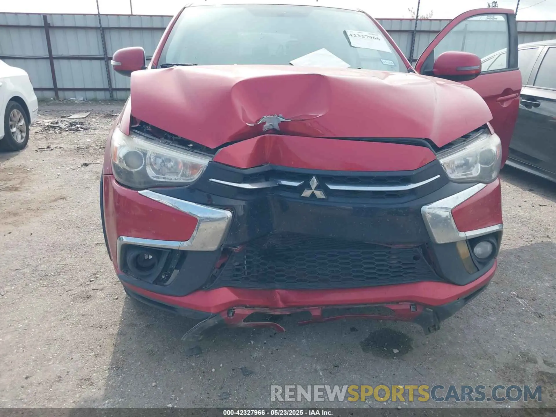 6 Photograph of a damaged car JA4AP4AU0KU024474 MITSUBISHI OUTLANDER SPORT 2019
