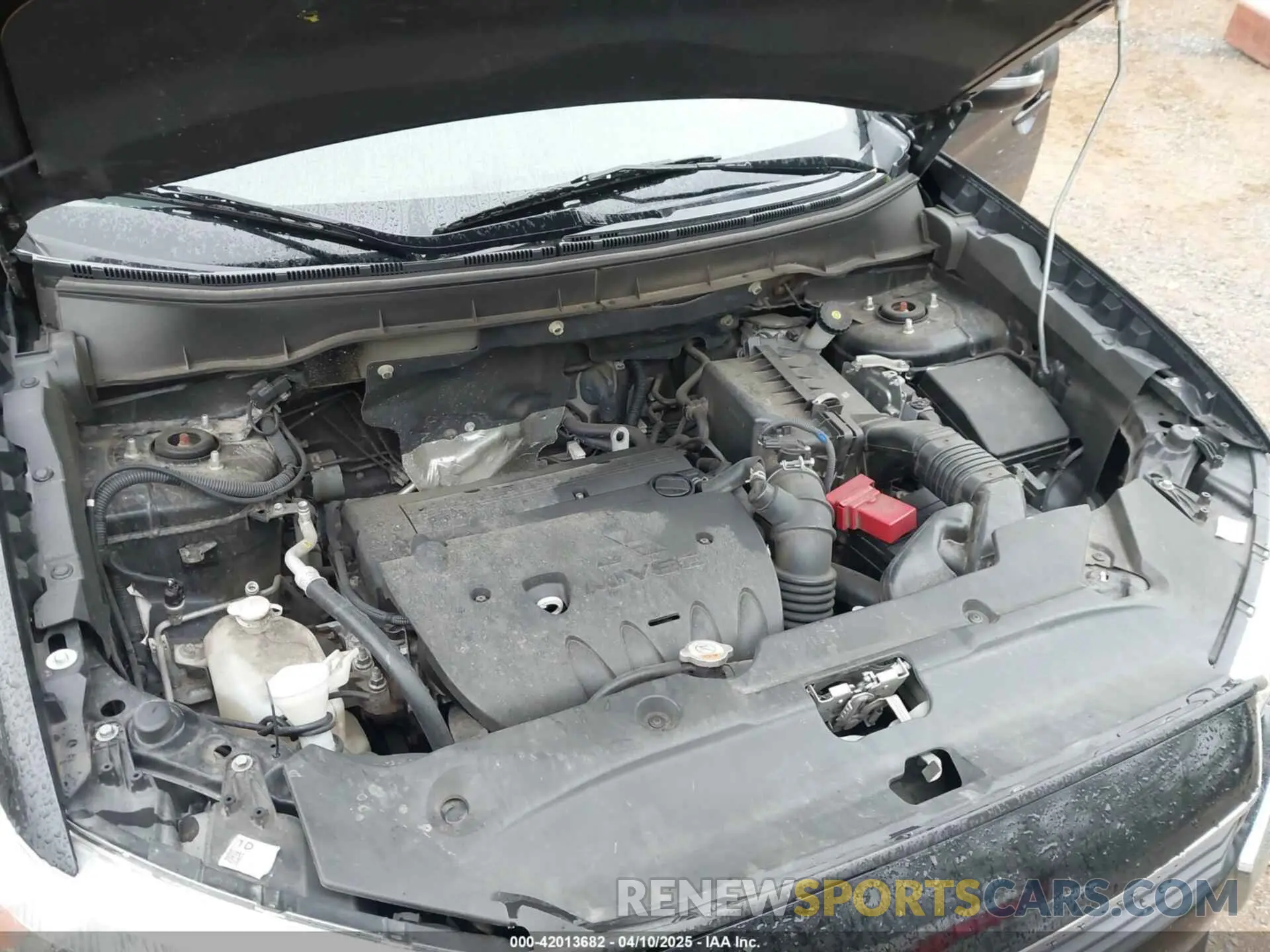 10 Photograph of a damaged car JA4AP4AU3KU027272 MITSUBISHI OUTLANDER SPORT 2019