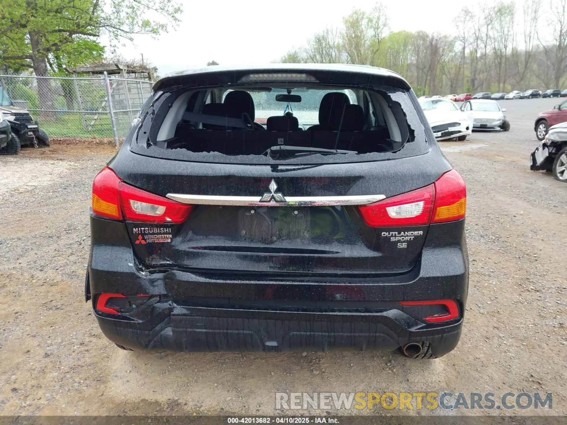 16 Photograph of a damaged car JA4AP4AU3KU027272 MITSUBISHI OUTLANDER SPORT 2019
