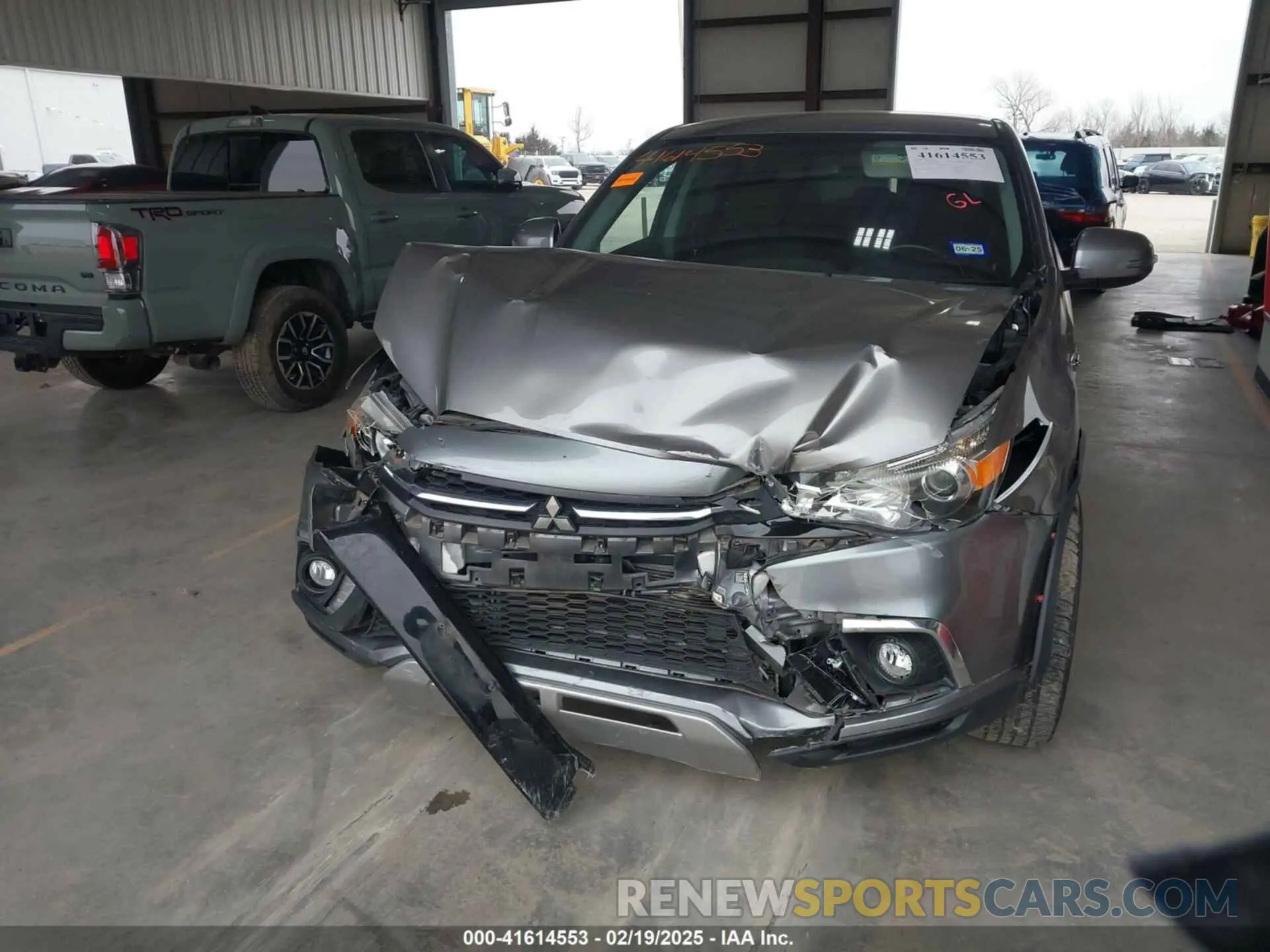 11 Photograph of a damaged car JA4AP4AUXKU005432 MITSUBISHI OUTLANDER SPORT 2019