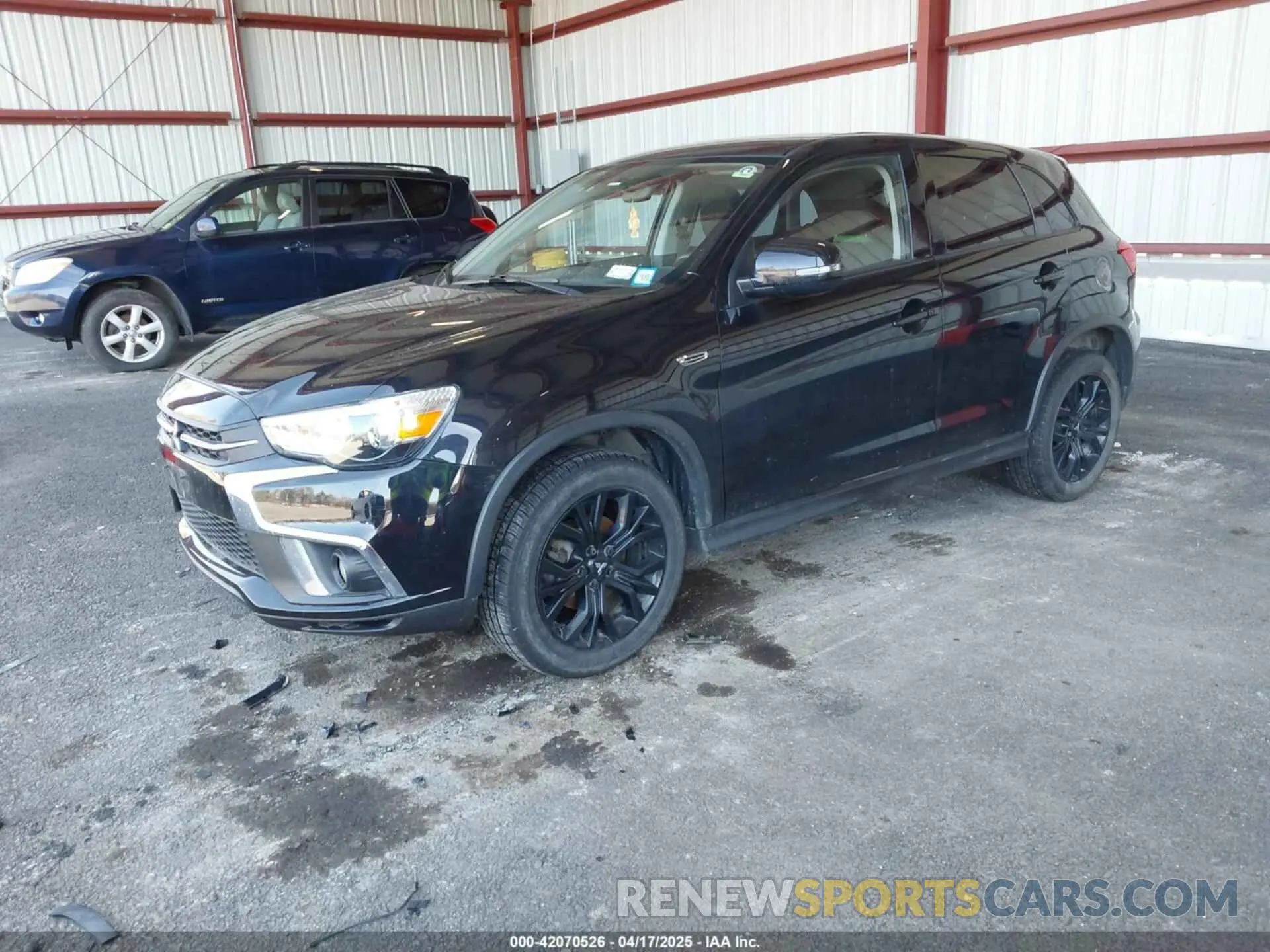 2 Photograph of a damaged car JA4AR3AU1KU022236 MITSUBISHI OUTLANDER SPORT 2019