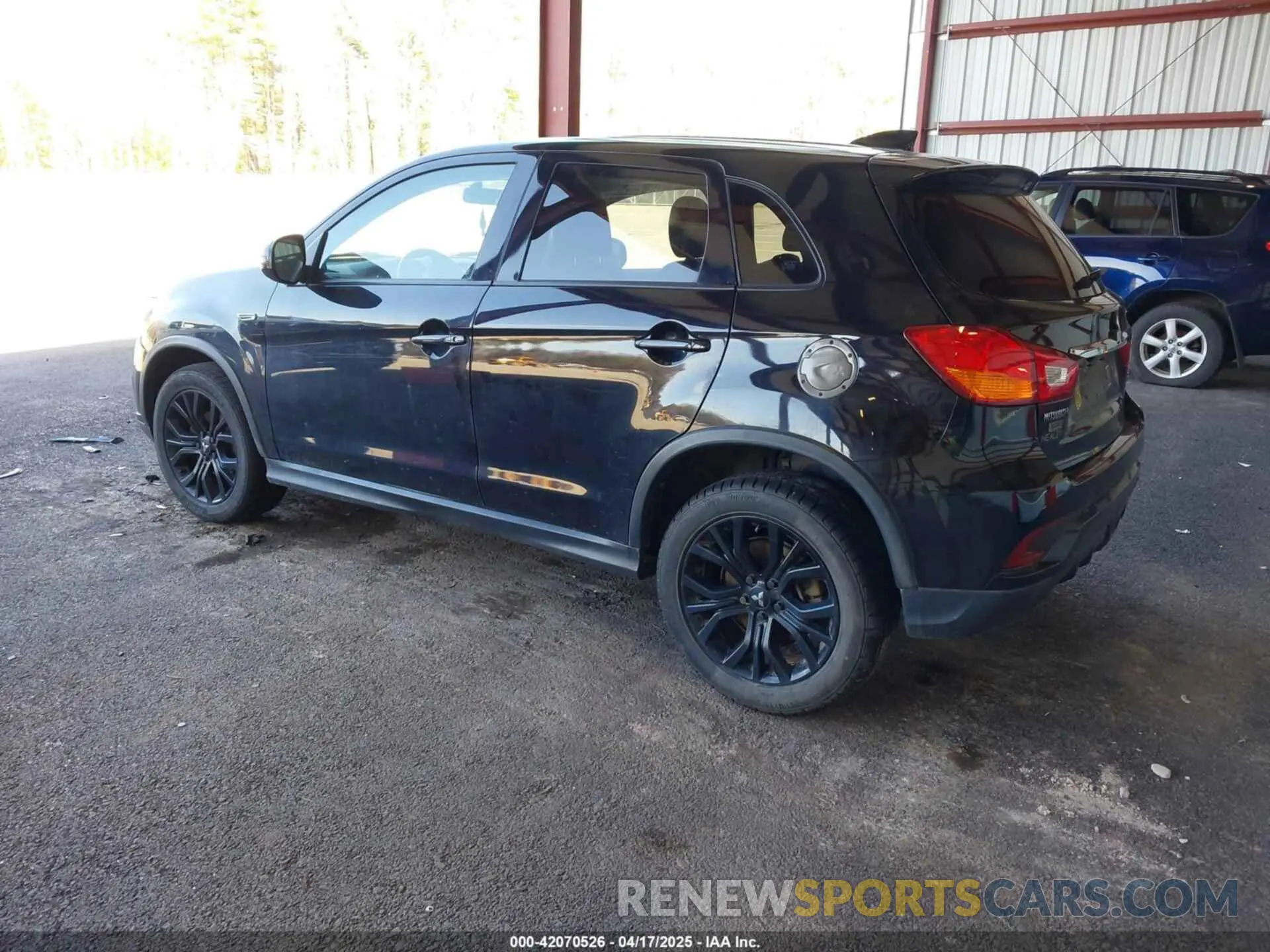 3 Photograph of a damaged car JA4AR3AU1KU022236 MITSUBISHI OUTLANDER SPORT 2019