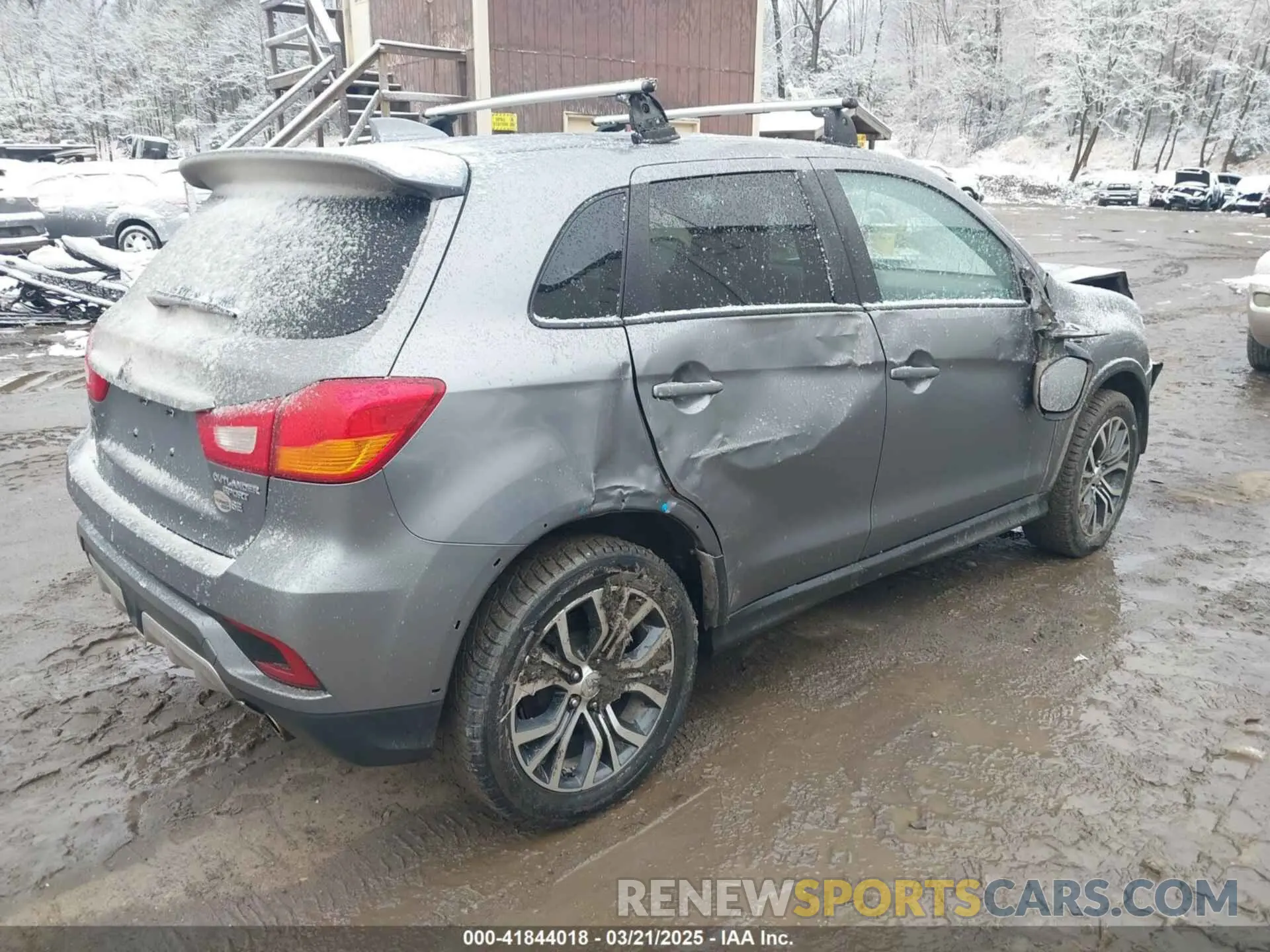 4 Photograph of a damaged car JA4AR3AU3KU001369 MITSUBISHI OUTLANDER SPORT 2019