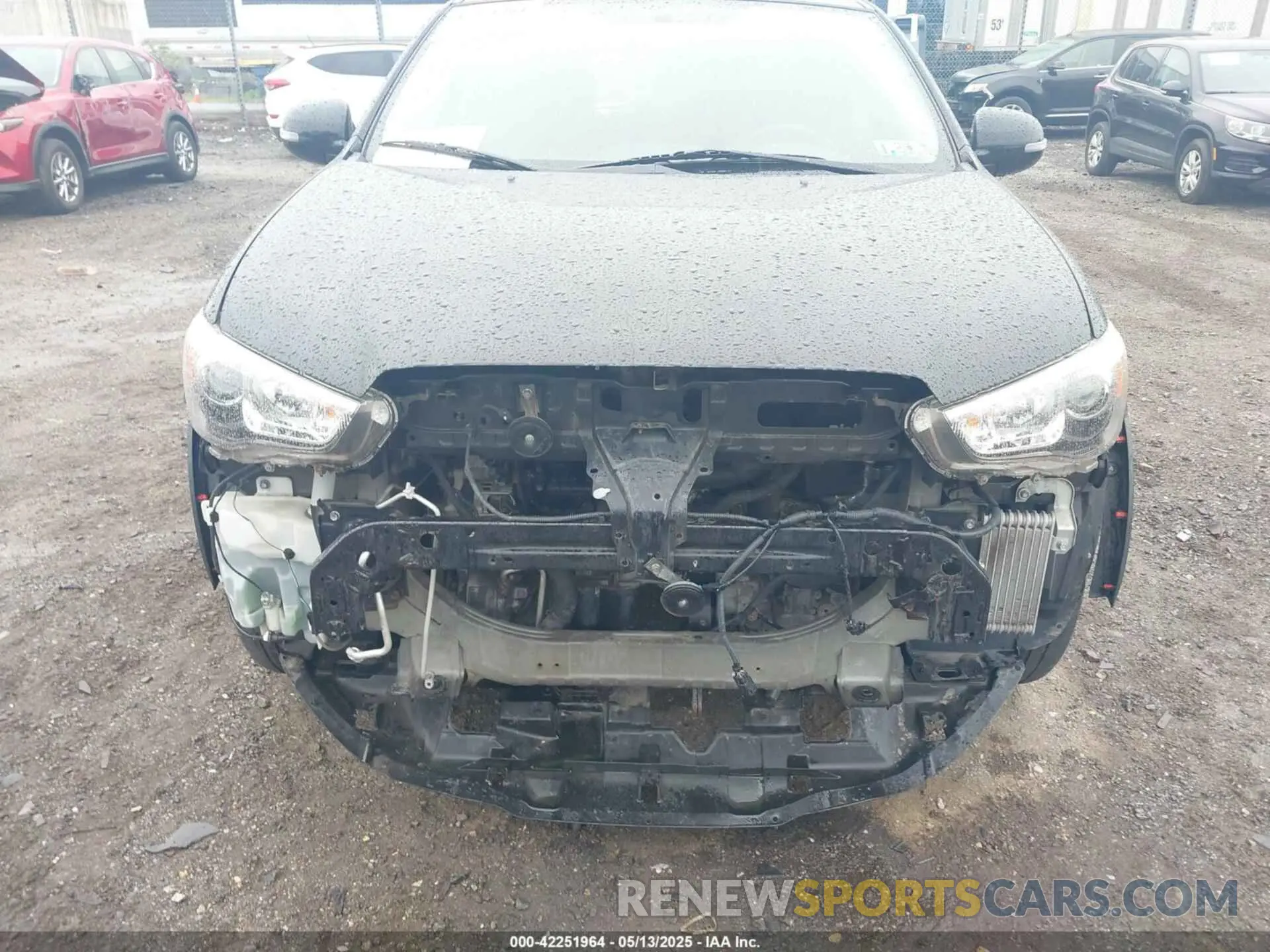 6 Фотография поврежденного автомобиля JA4AR3AU4KU024823 MITSUBISHI OUTLANDER SPORT 2019