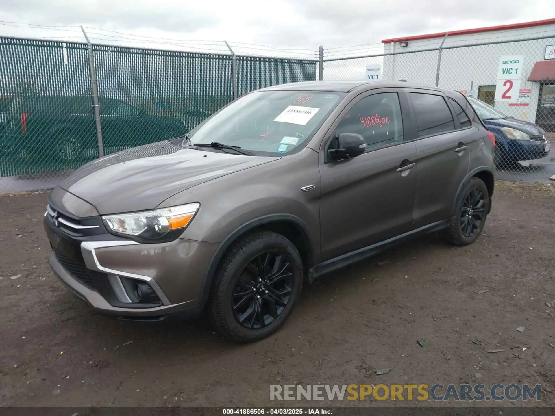 2 Photograph of a damaged car JA4AR3AU5KU028105 MITSUBISHI OUTLANDER SPORT 2019