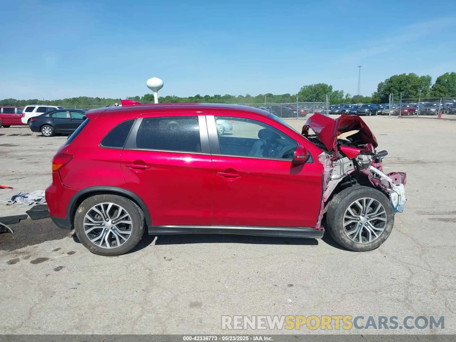 14 Photograph of a damaged car JA4AR3AU6KU007957 MITSUBISHI OUTLANDER SPORT 2019