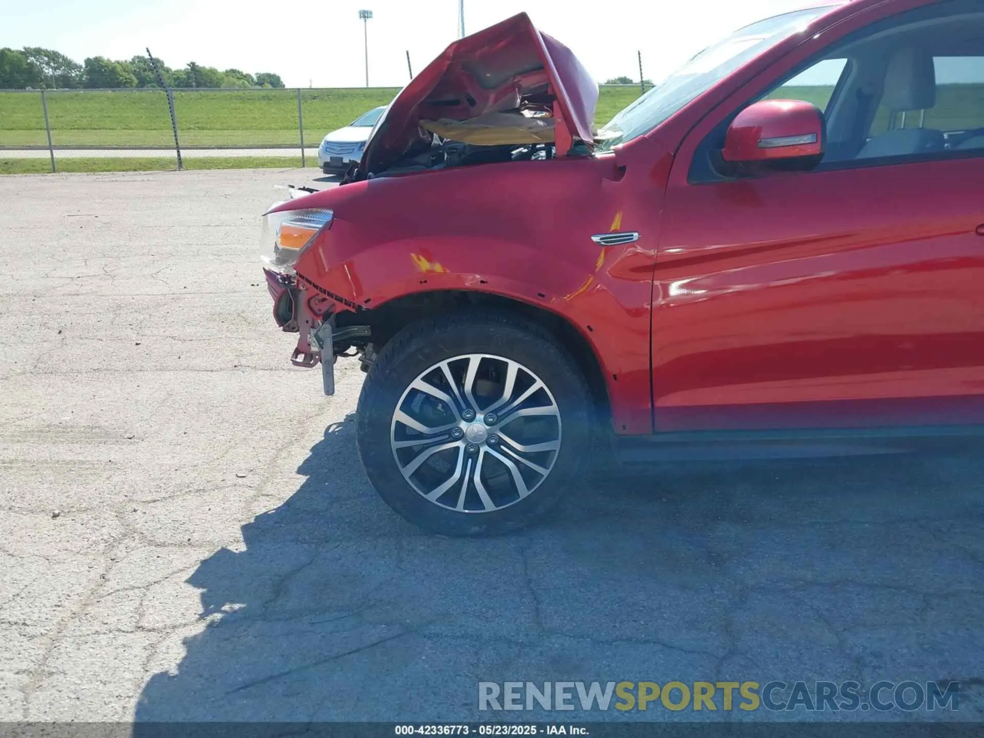 6 Photograph of a damaged car JA4AR3AU6KU007957 MITSUBISHI OUTLANDER SPORT 2019