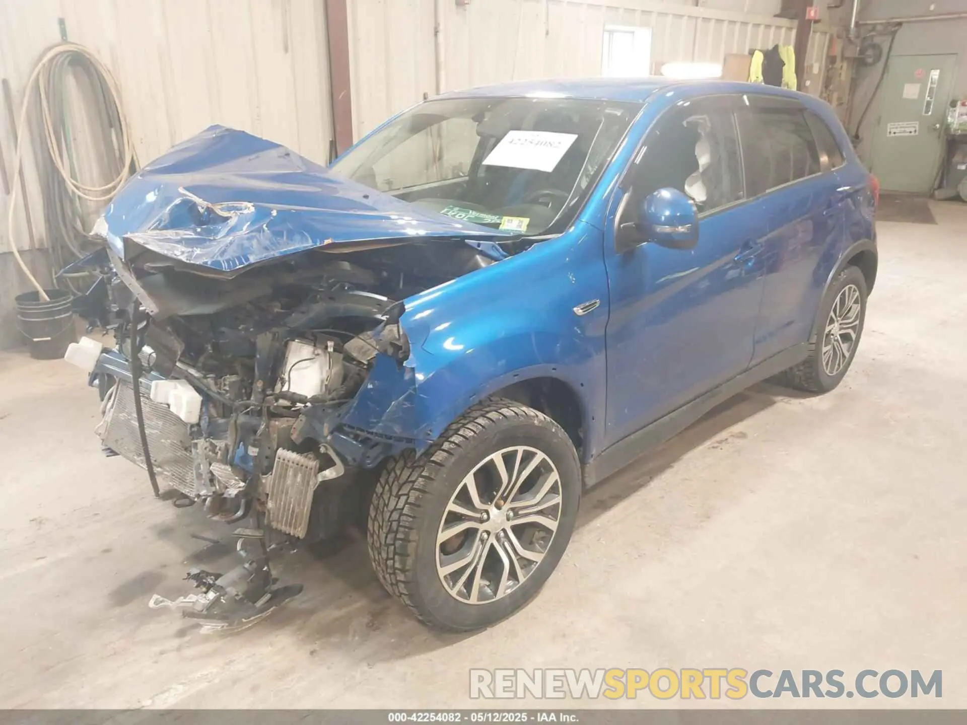 2 Photograph of a damaged car JA4AR3AU6KU033202 MITSUBISHI OUTLANDER SPORT 2019