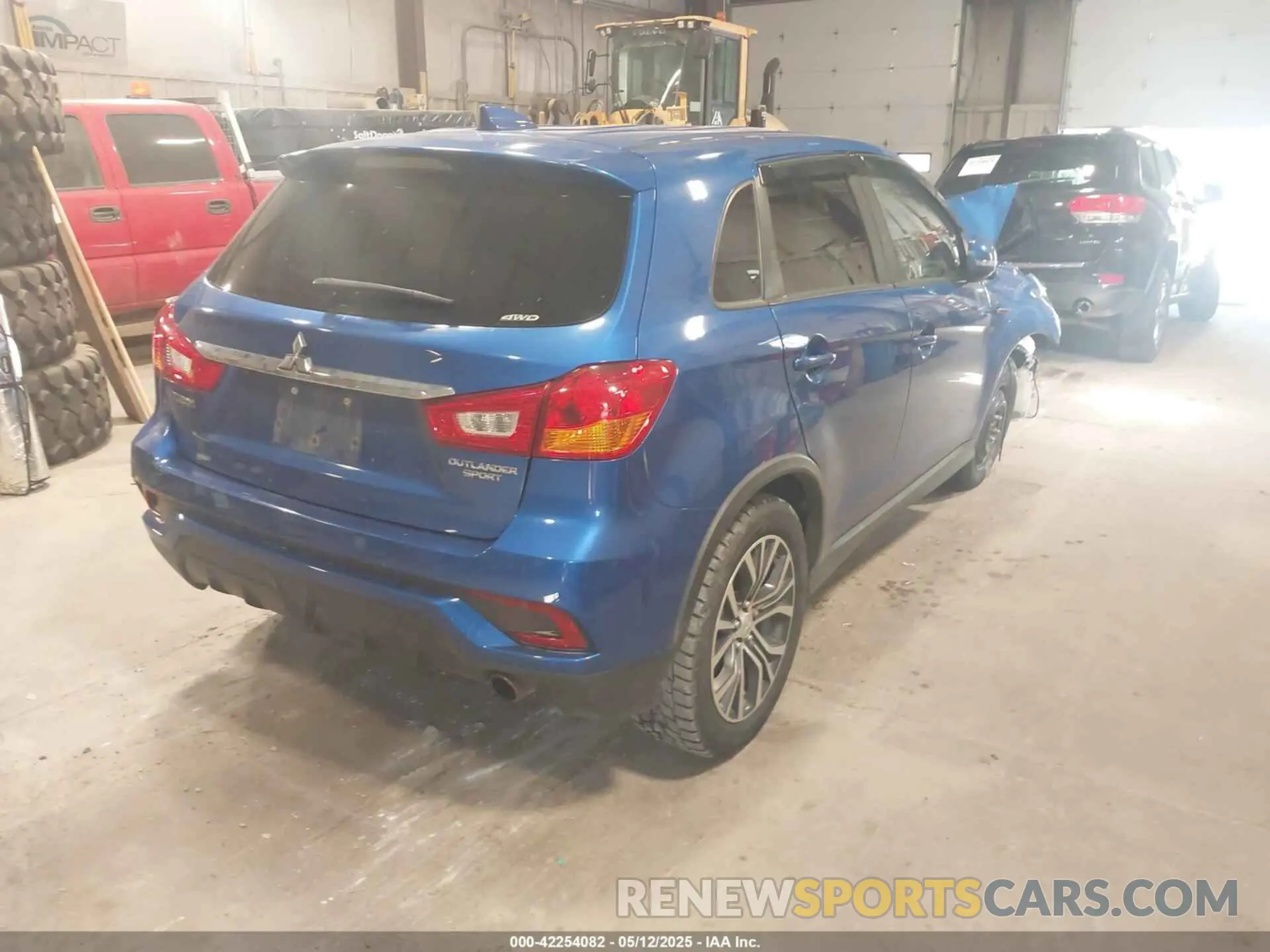 4 Photograph of a damaged car JA4AR3AU6KU033202 MITSUBISHI OUTLANDER SPORT 2019