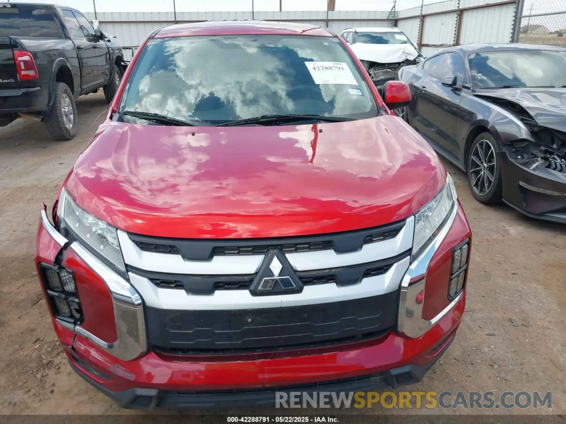 13 Photograph of a damaged car JA4AP3AU7LU001558 MITSUBISHI OUTLANDER SPORT 2020