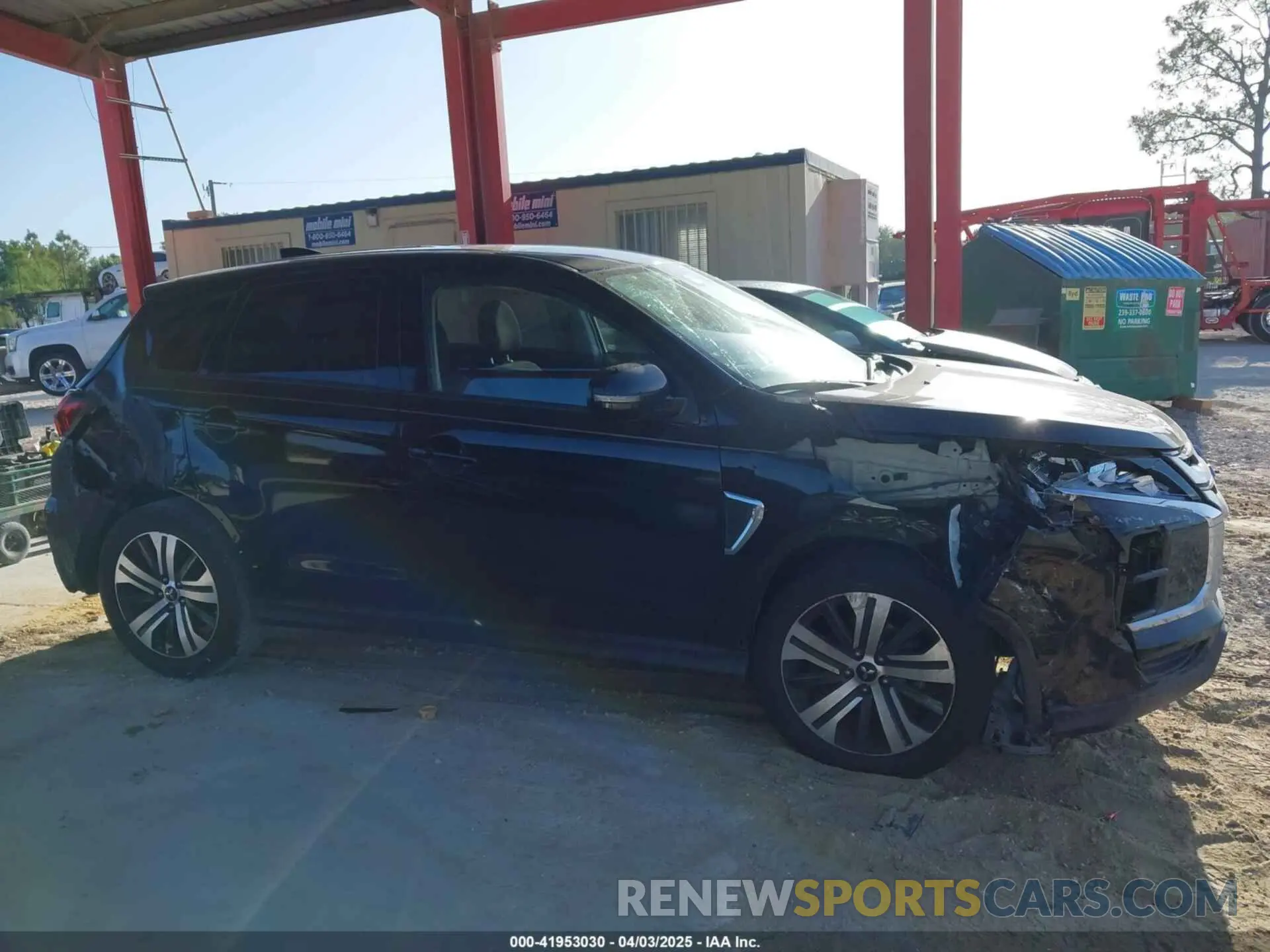 14 Photograph of a damaged car JA4AP4AU0LU004937 MITSUBISHI OUTLANDER SPORT 2020