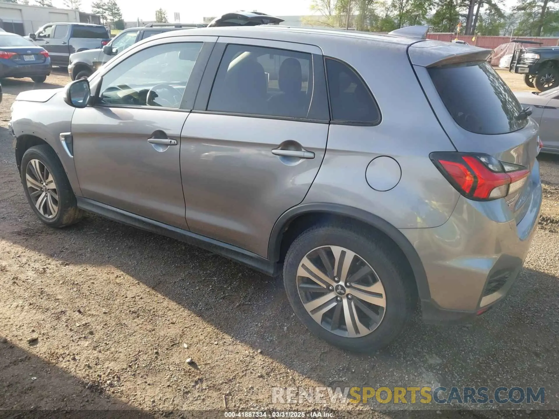 3 Photograph of a damaged car JA4AP4AU0LU026548 MITSUBISHI OUTLANDER SPORT 2020
