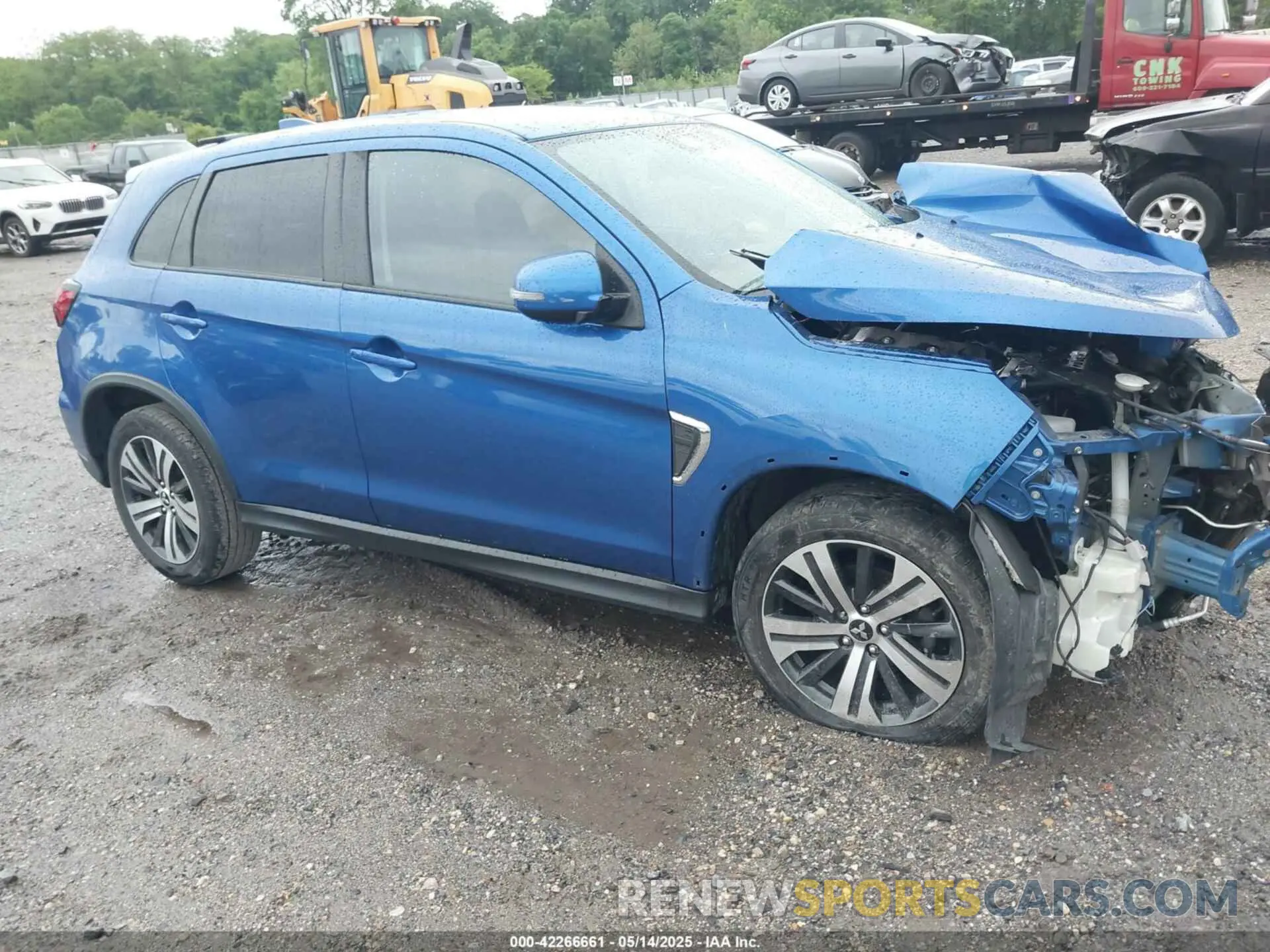 1 Photograph of a damaged car JA4AP4AUXLU023270 MITSUBISHI OUTLANDER SPORT 2020