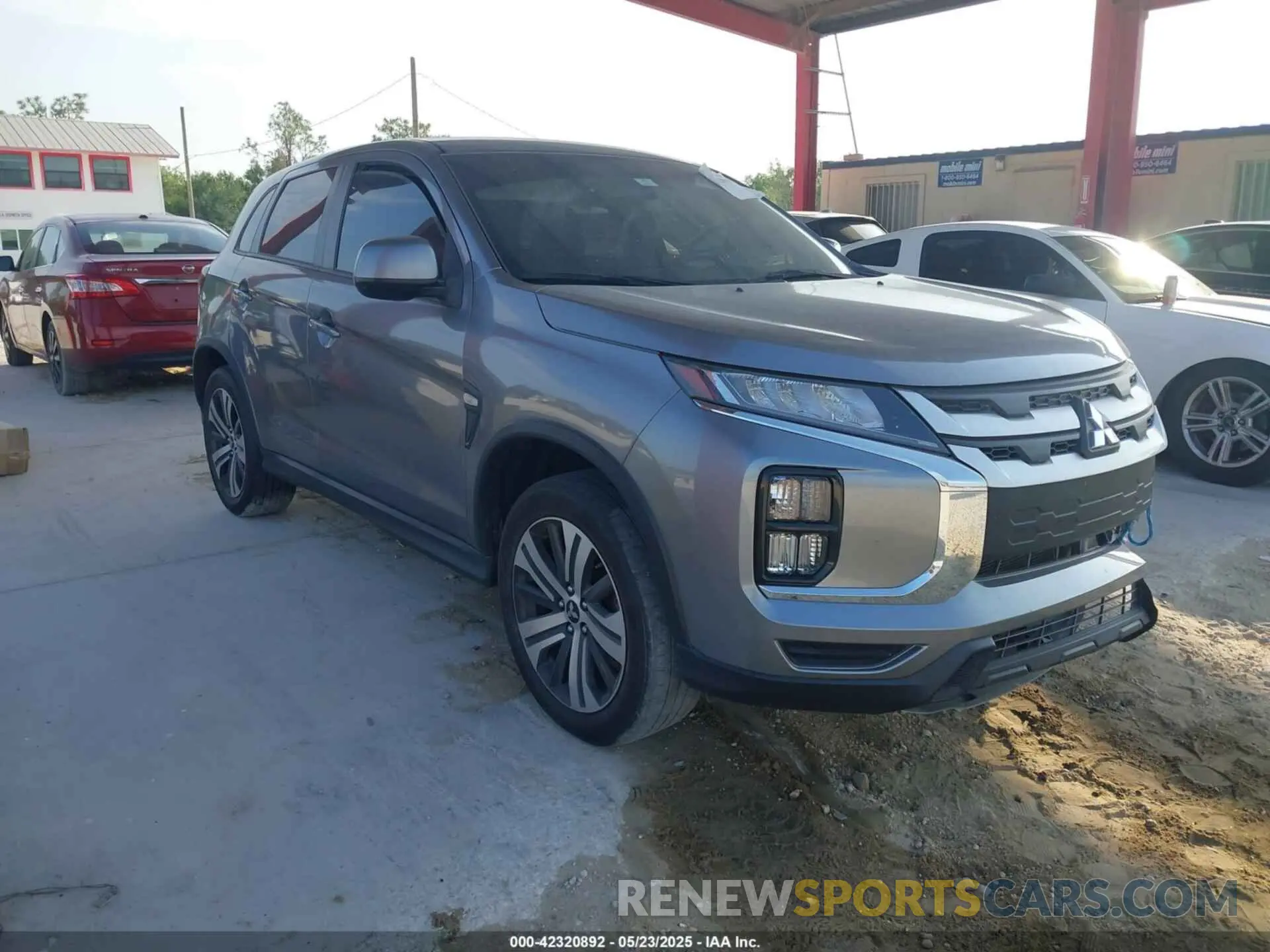 1 Photograph of a damaged car JA4AR3AU0LU013786 MITSUBISHI OUTLANDER SPORT 2020