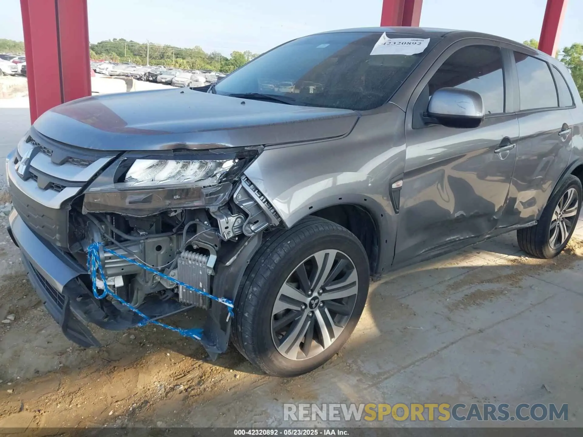 6 Photograph of a damaged car JA4AR3AU0LU013786 MITSUBISHI OUTLANDER SPORT 2020