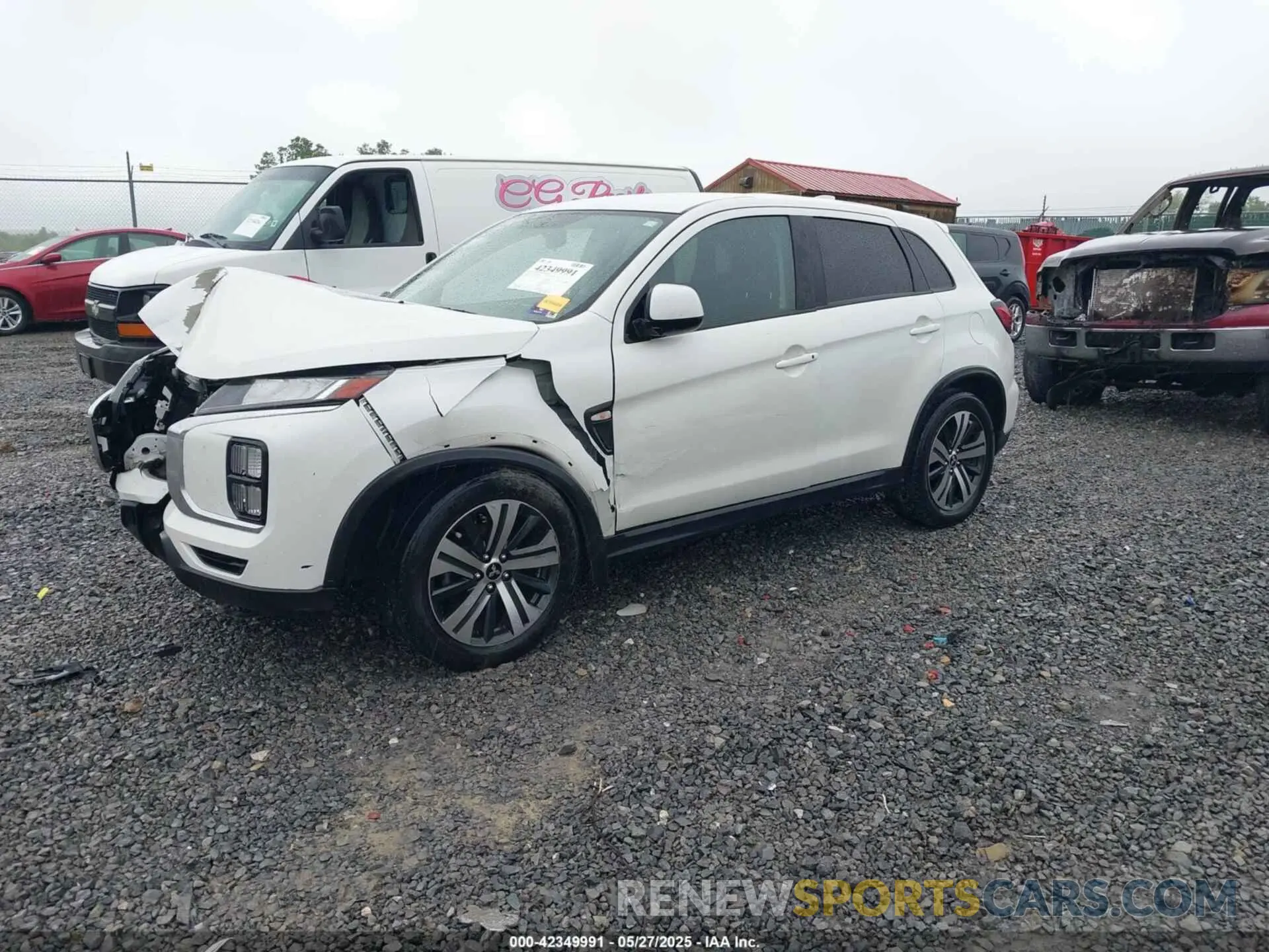 2 Фотография поврежденного автомобиля JA4AR3AU1LU007804 MITSUBISHI OUTLANDER SPORT 2020