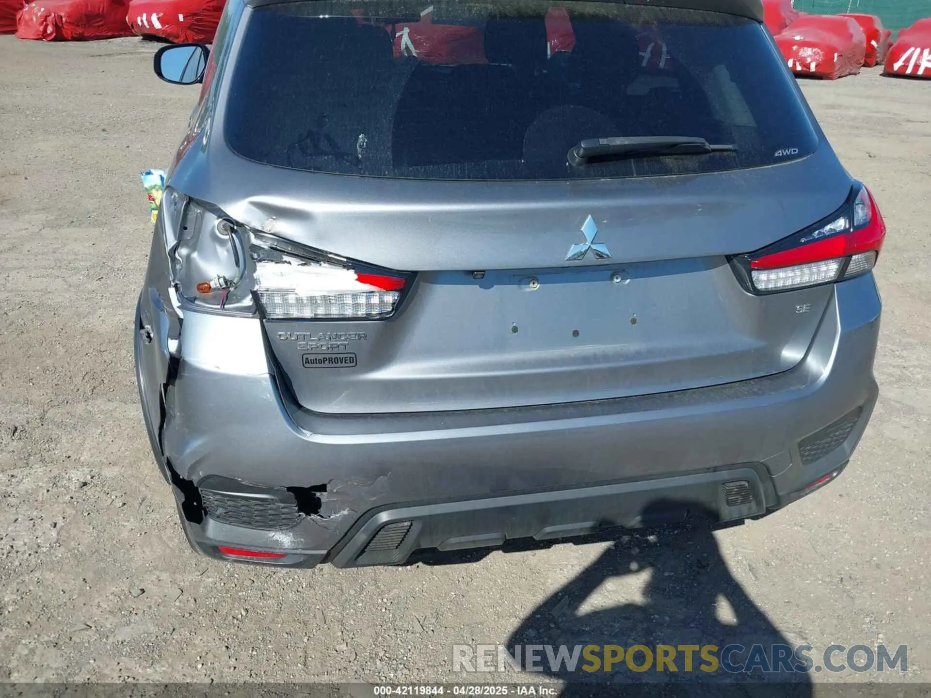 19 Photograph of a damaged car JA4AR3AU6LU023903 MITSUBISHI OUTLANDER SPORT 2020