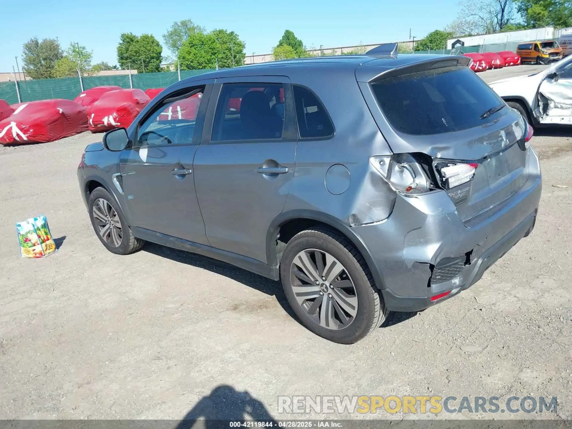 3 Photograph of a damaged car JA4AR3AU6LU023903 MITSUBISHI OUTLANDER SPORT 2020