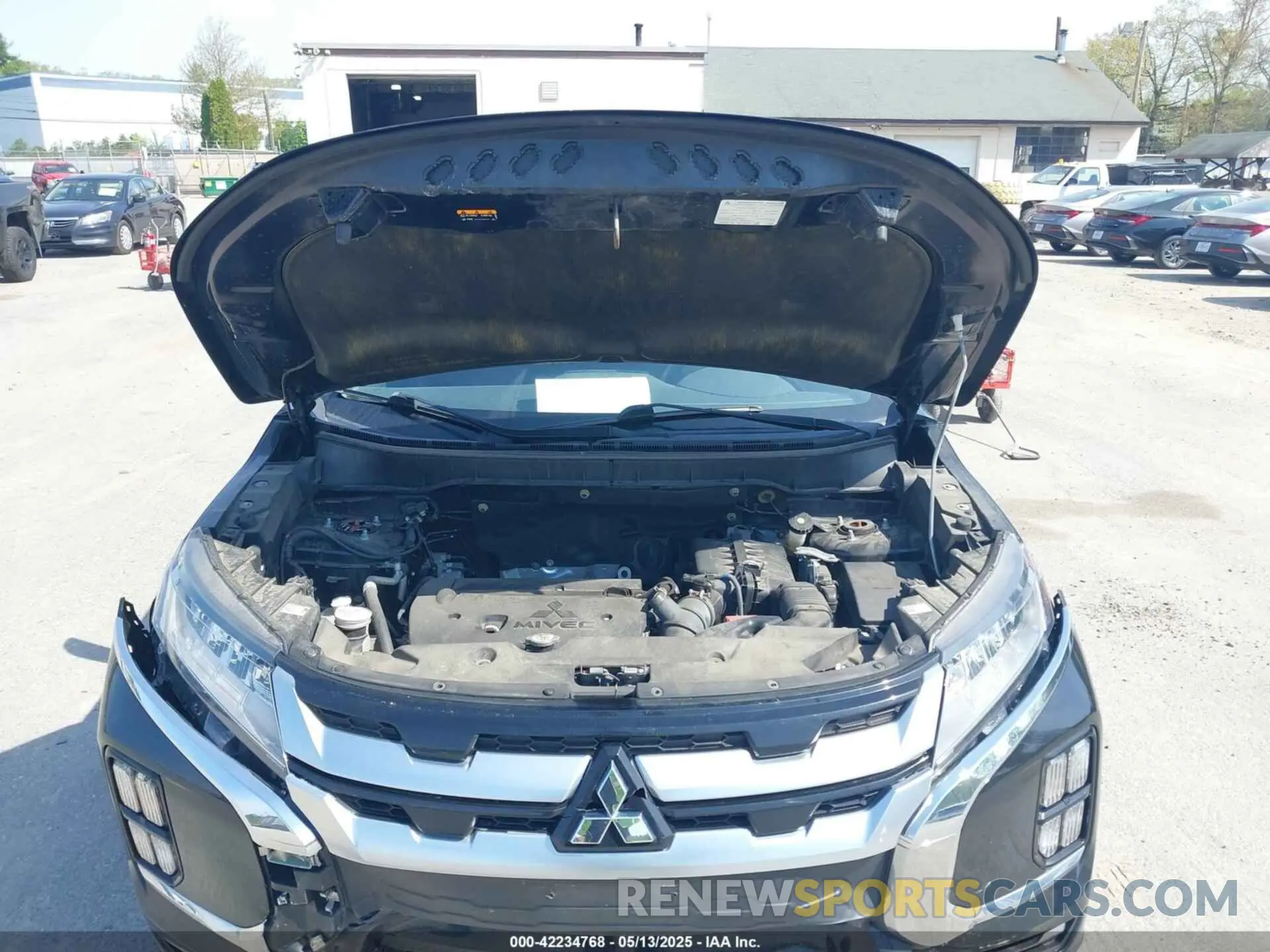 10 Photograph of a damaged car JA4AR3AU7LU014515 MITSUBISHI OUTLANDER SPORT 2020