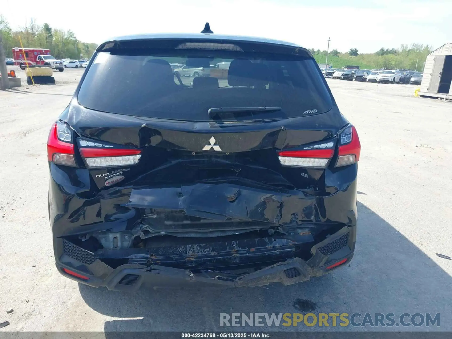 16 Photograph of a damaged car JA4AR3AU7LU014515 MITSUBISHI OUTLANDER SPORT 2020