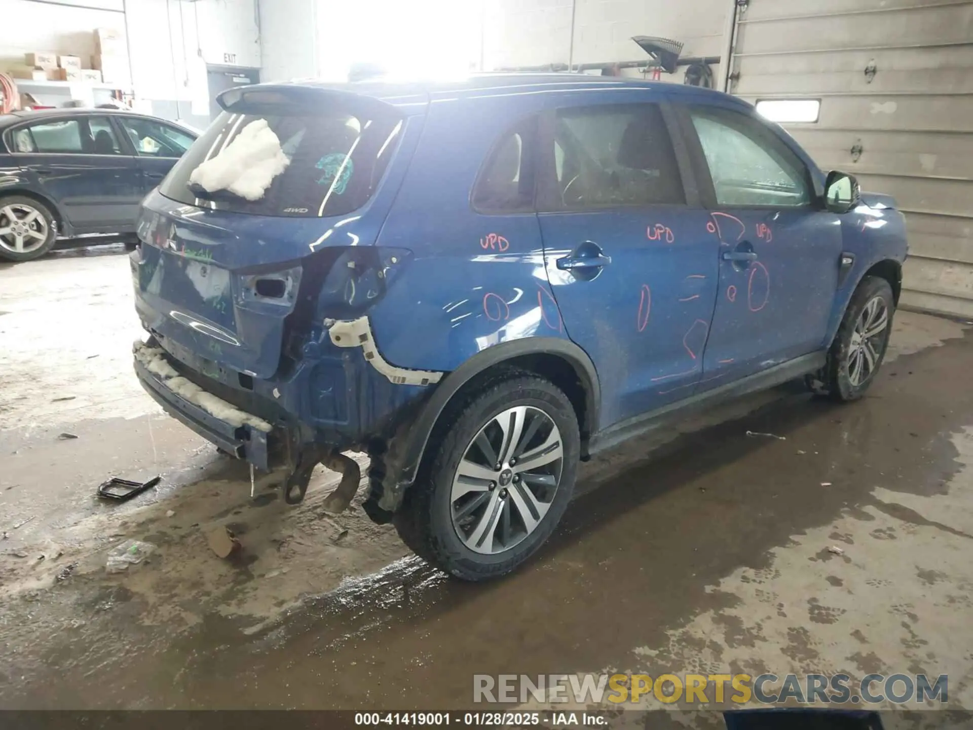 4 Photograph of a damaged car JA4AR3AU8LU002485 MITSUBISHI OUTLANDER SPORT 2020