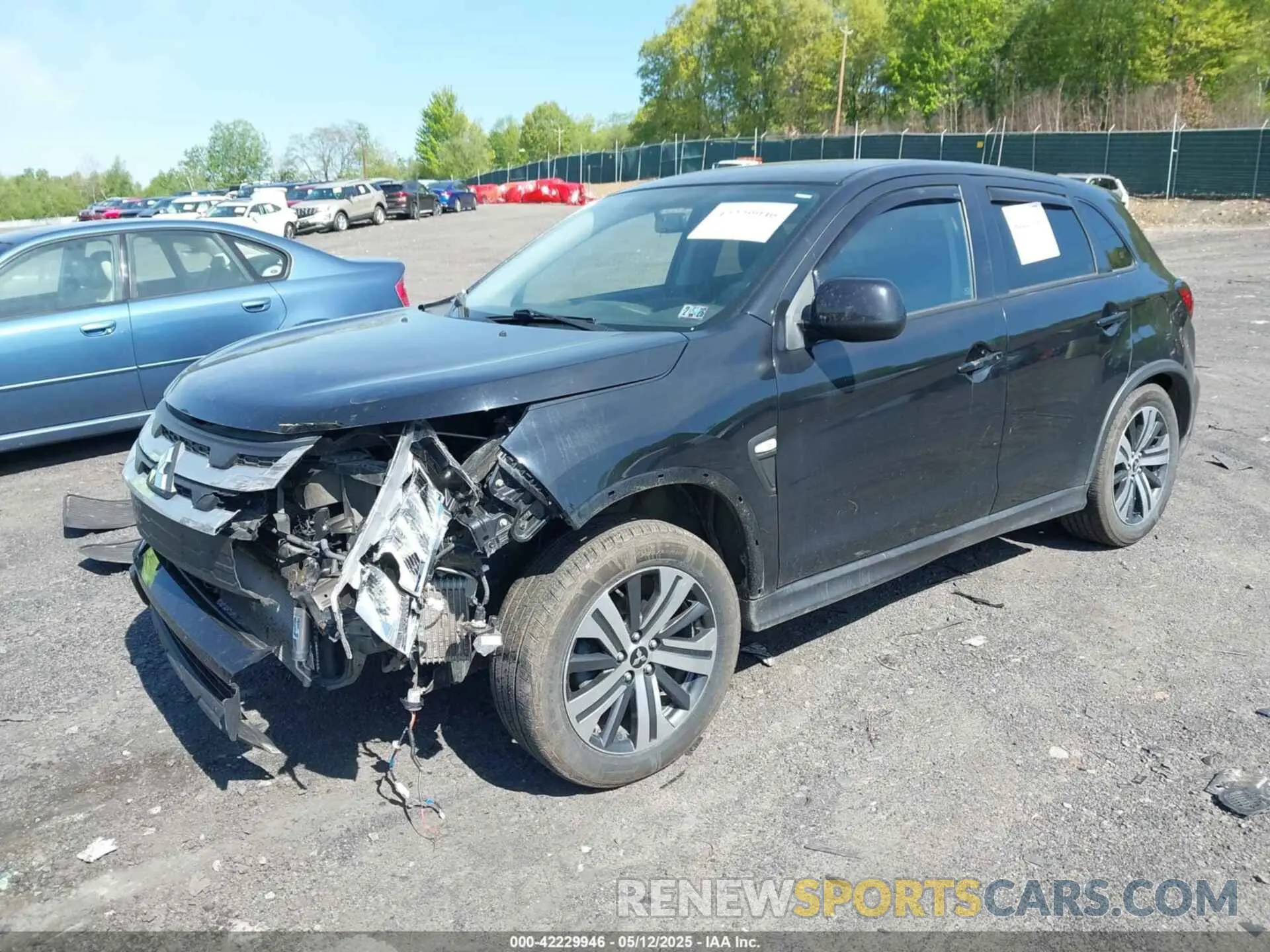 2 Фотография поврежденного автомобиля JA4AR3AUXLU013567 MITSUBISHI OUTLANDER SPORT 2020