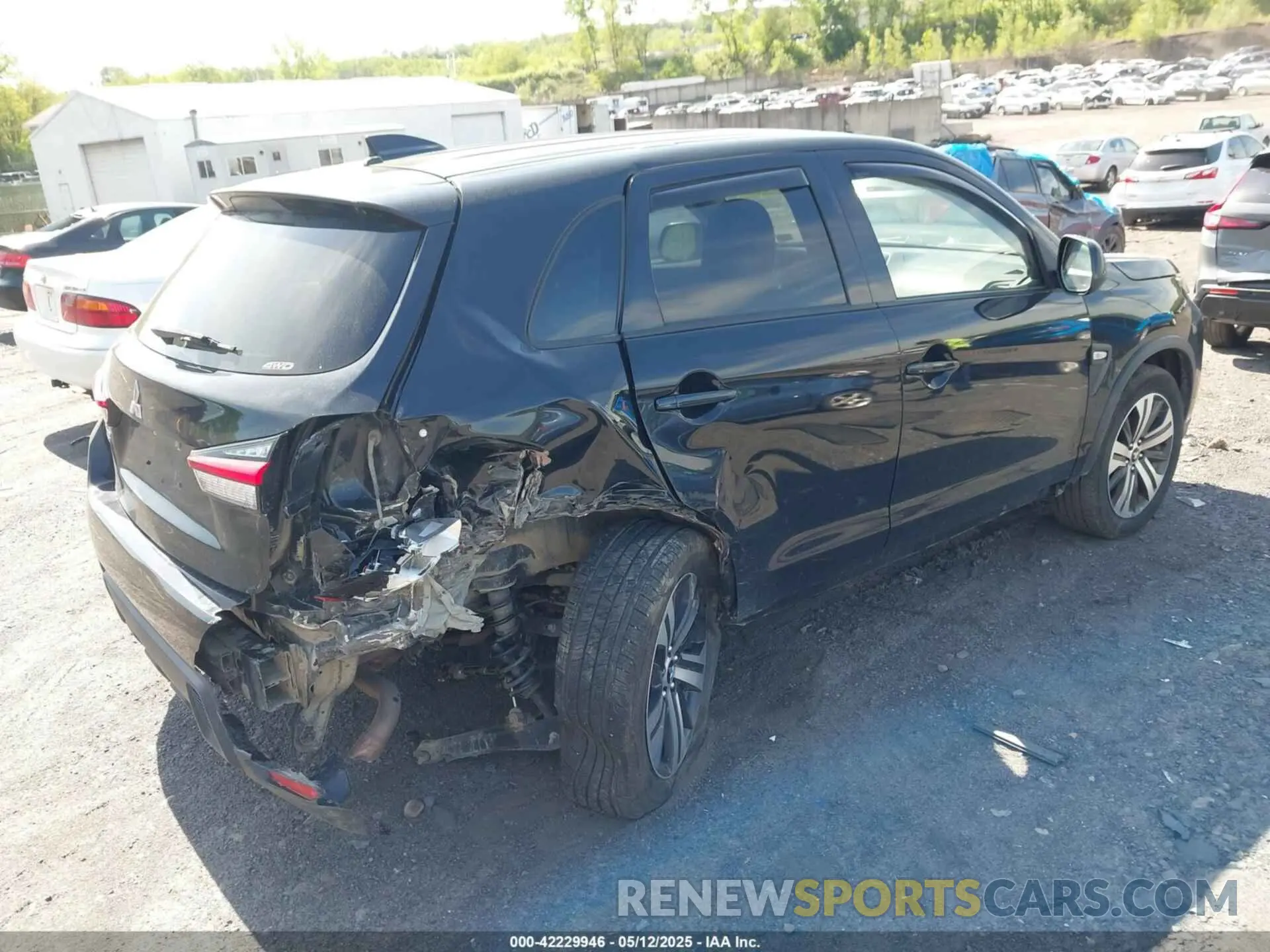 4 Фотография поврежденного автомобиля JA4AR3AUXLU013567 MITSUBISHI OUTLANDER SPORT 2020