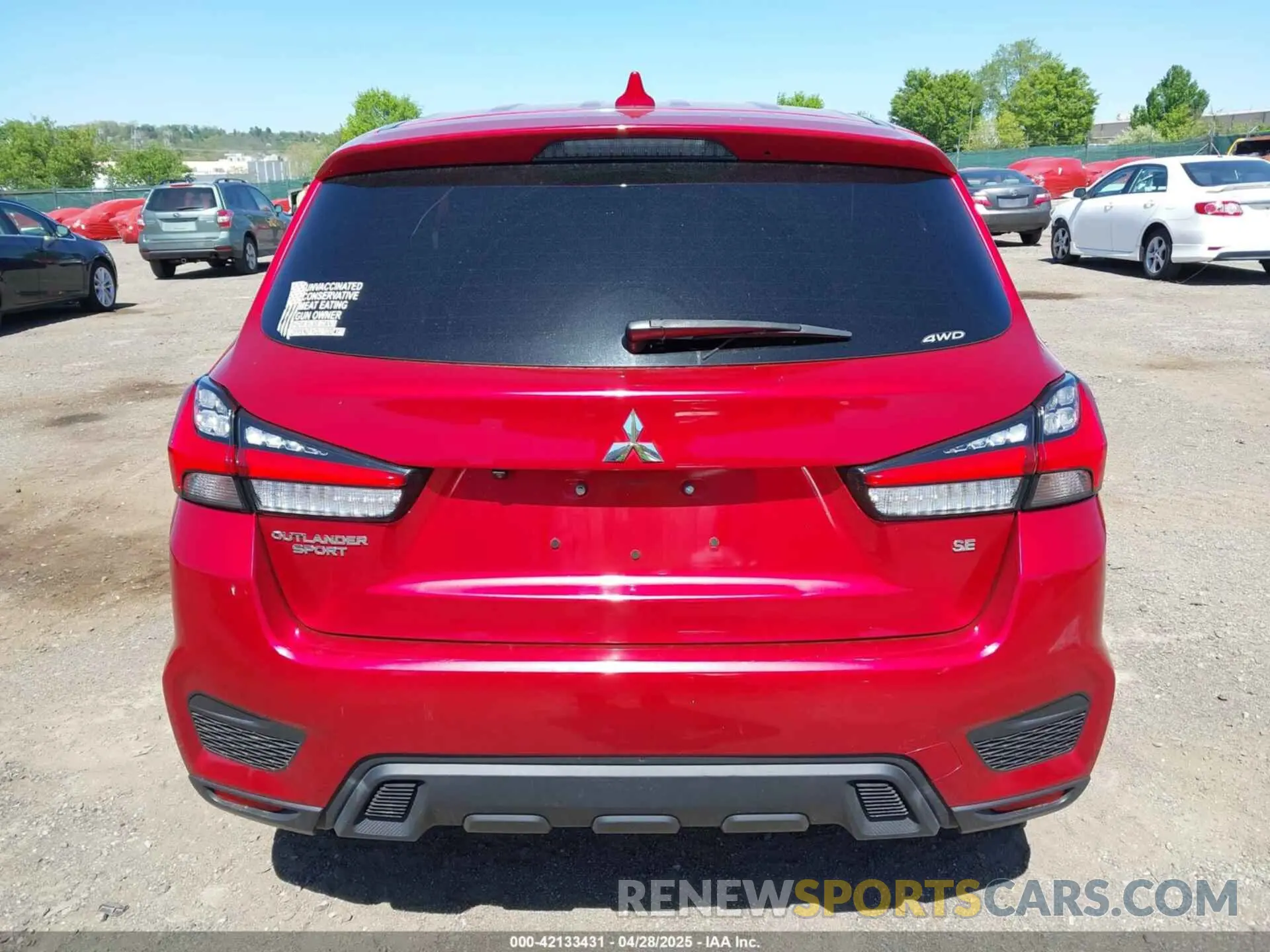 15 Photograph of a damaged car JA4AR3AUXLU018199 MITSUBISHI OUTLANDER SPORT 2020