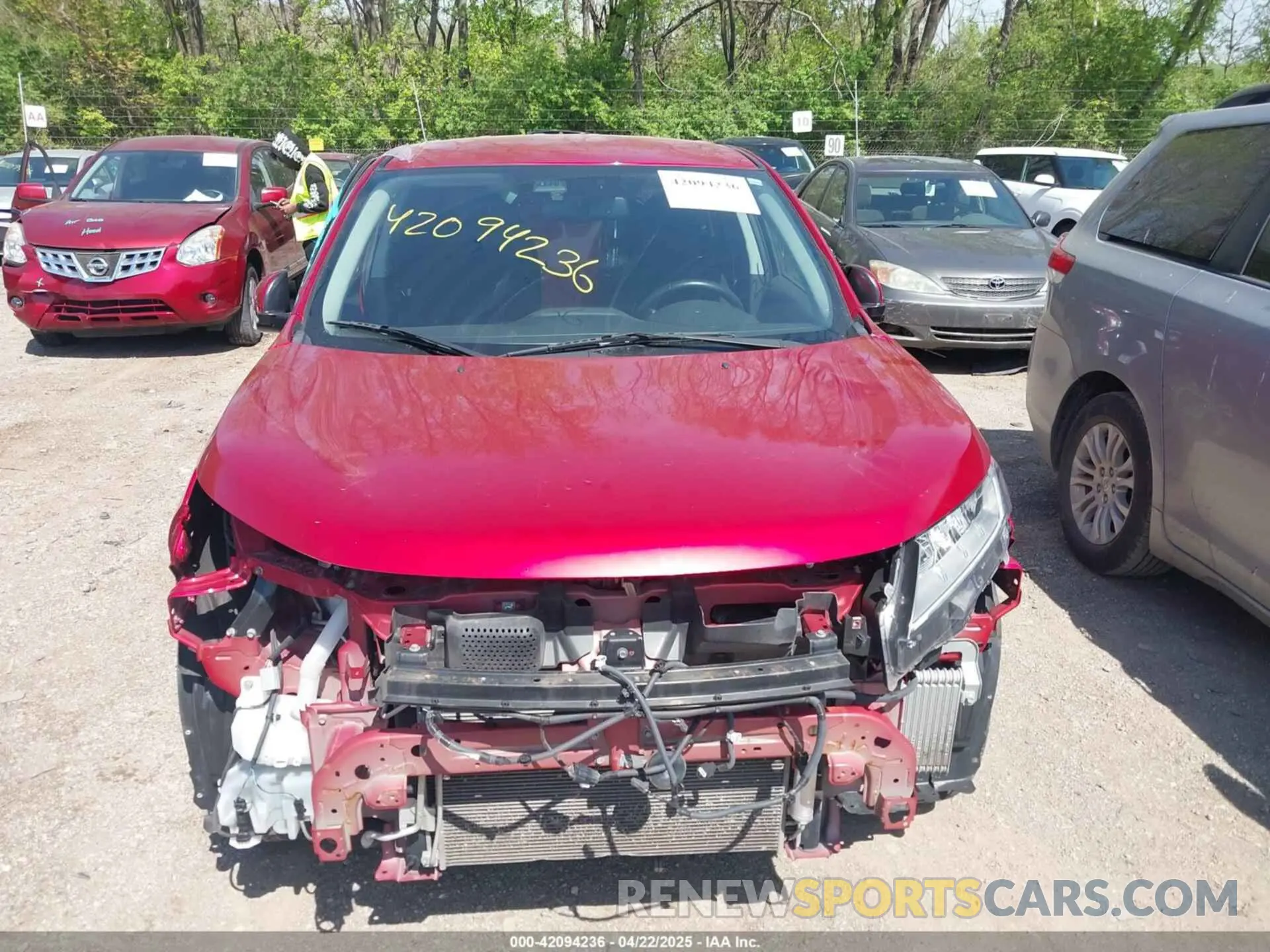 12 Photograph of a damaged car JA4AR3AUXLU018509 MITSUBISHI OUTLANDER SPORT 2020