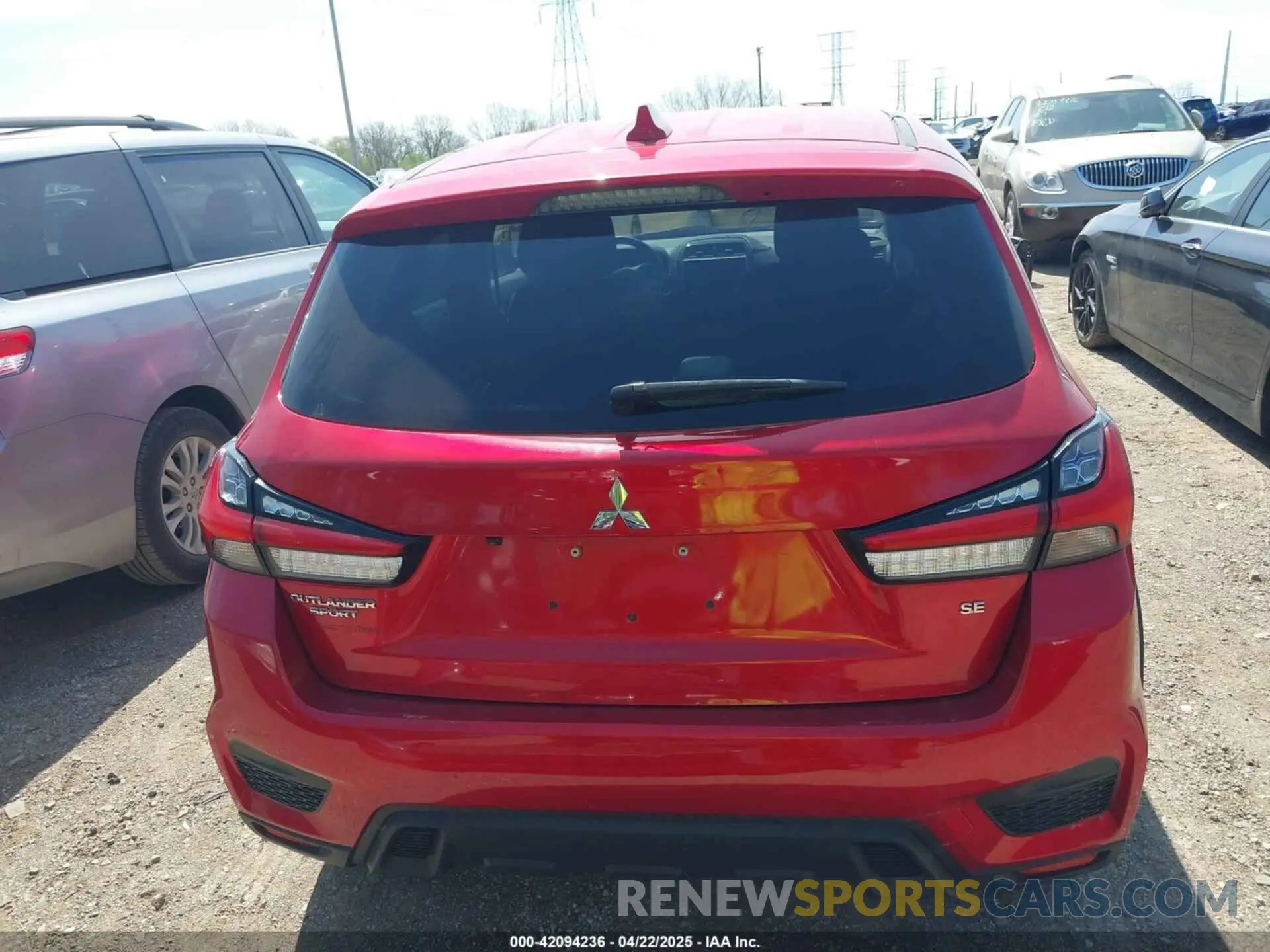 16 Photograph of a damaged car JA4AR3AUXLU018509 MITSUBISHI OUTLANDER SPORT 2020