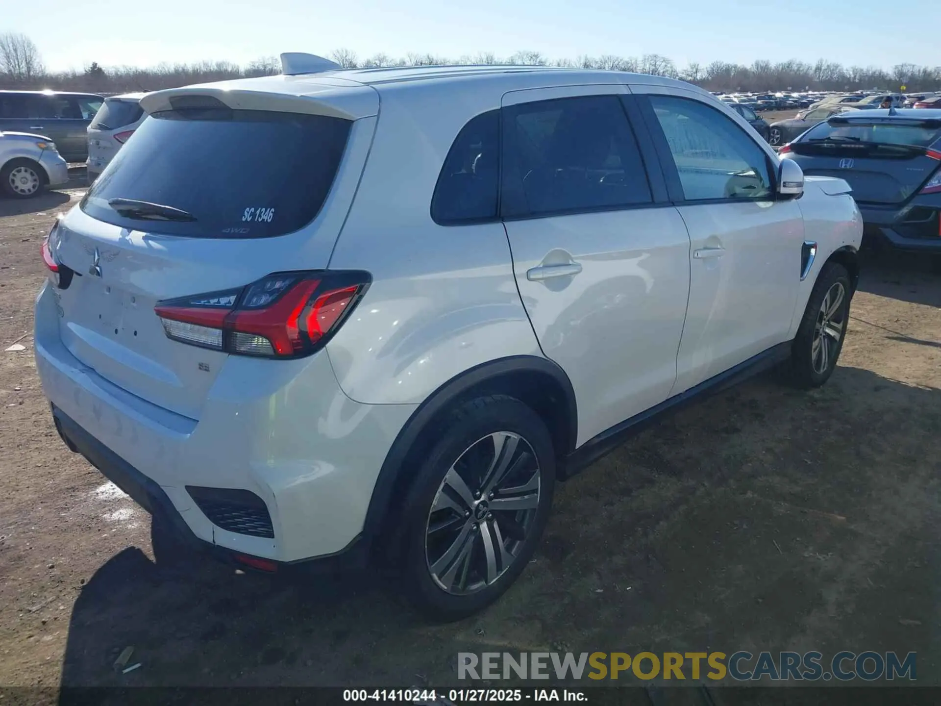 4 Photograph of a damaged car JA4AR3AUXLU020549 MITSUBISHI OUTLANDER SPORT 2020