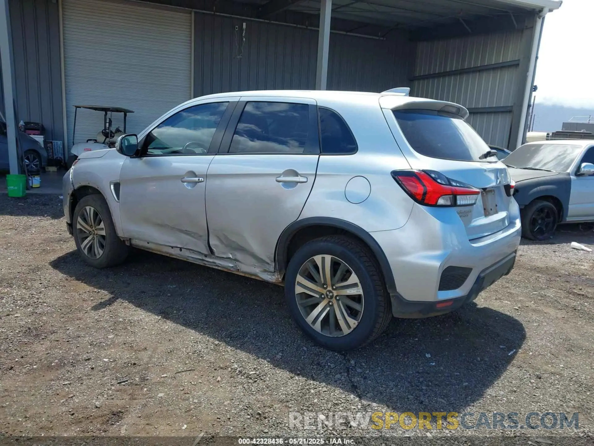 3 Photograph of a damaged car JA4AR3AUXLU030935 MITSUBISHI OUTLANDER SPORT 2020
