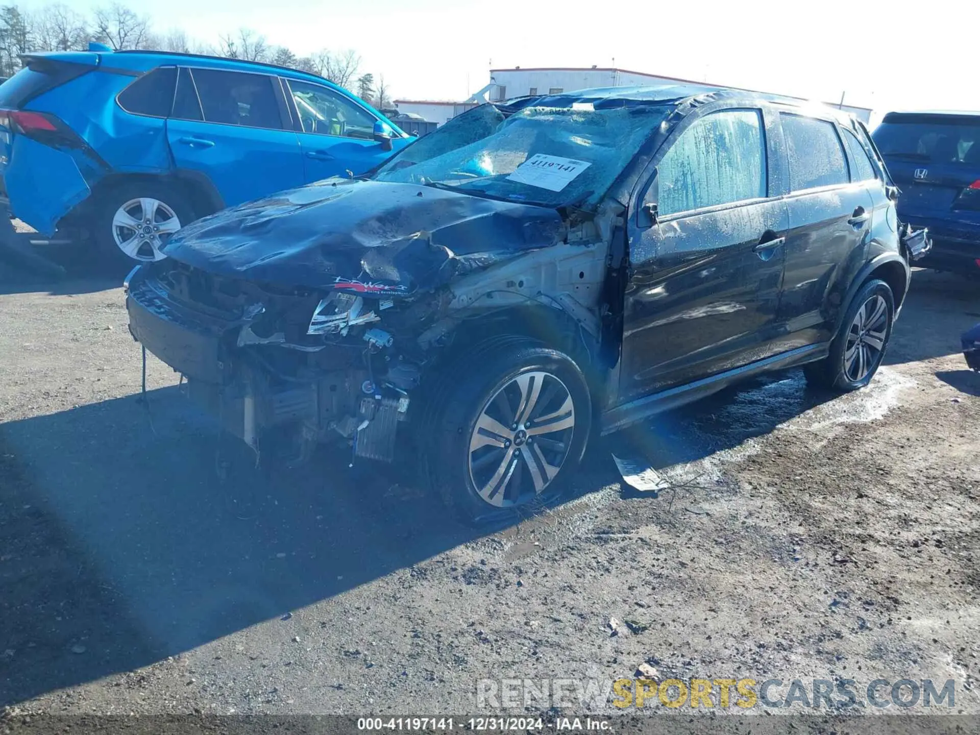 2 Photograph of a damaged car JA4APUAU0MU032545 MITSUBISHI OUTLANDER SPORT 2021
