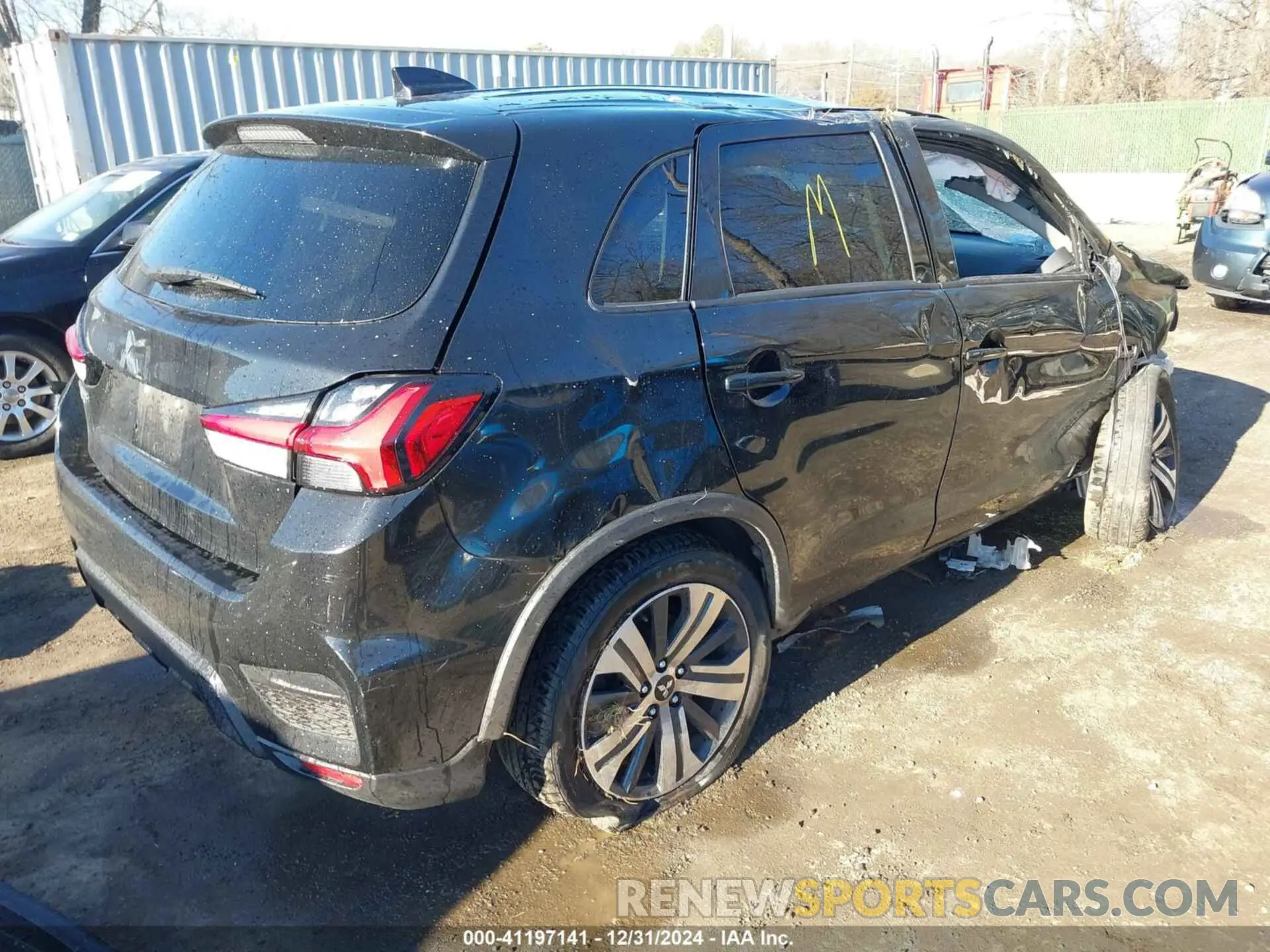4 Photograph of a damaged car JA4APUAU0MU032545 MITSUBISHI OUTLANDER SPORT 2021