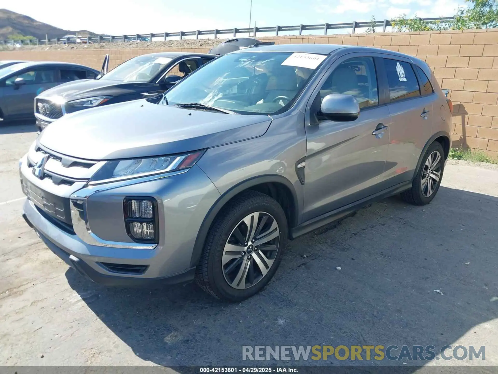 2 Фотография поврежденного автомобиля JA4APUAU3MU002584 MITSUBISHI OUTLANDER SPORT 2021