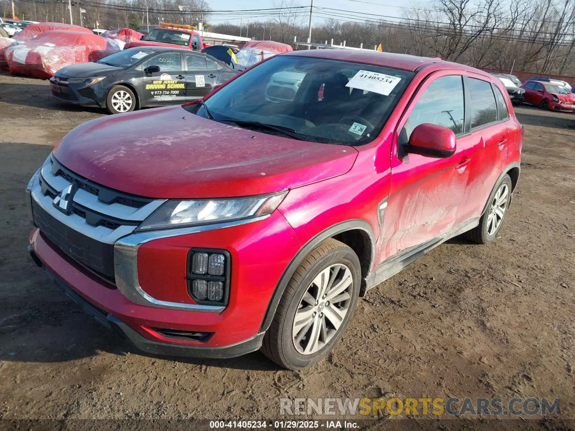 2 Photograph of a damaged car JA4APUAU6MU034395 MITSUBISHI OUTLANDER SPORT 2021