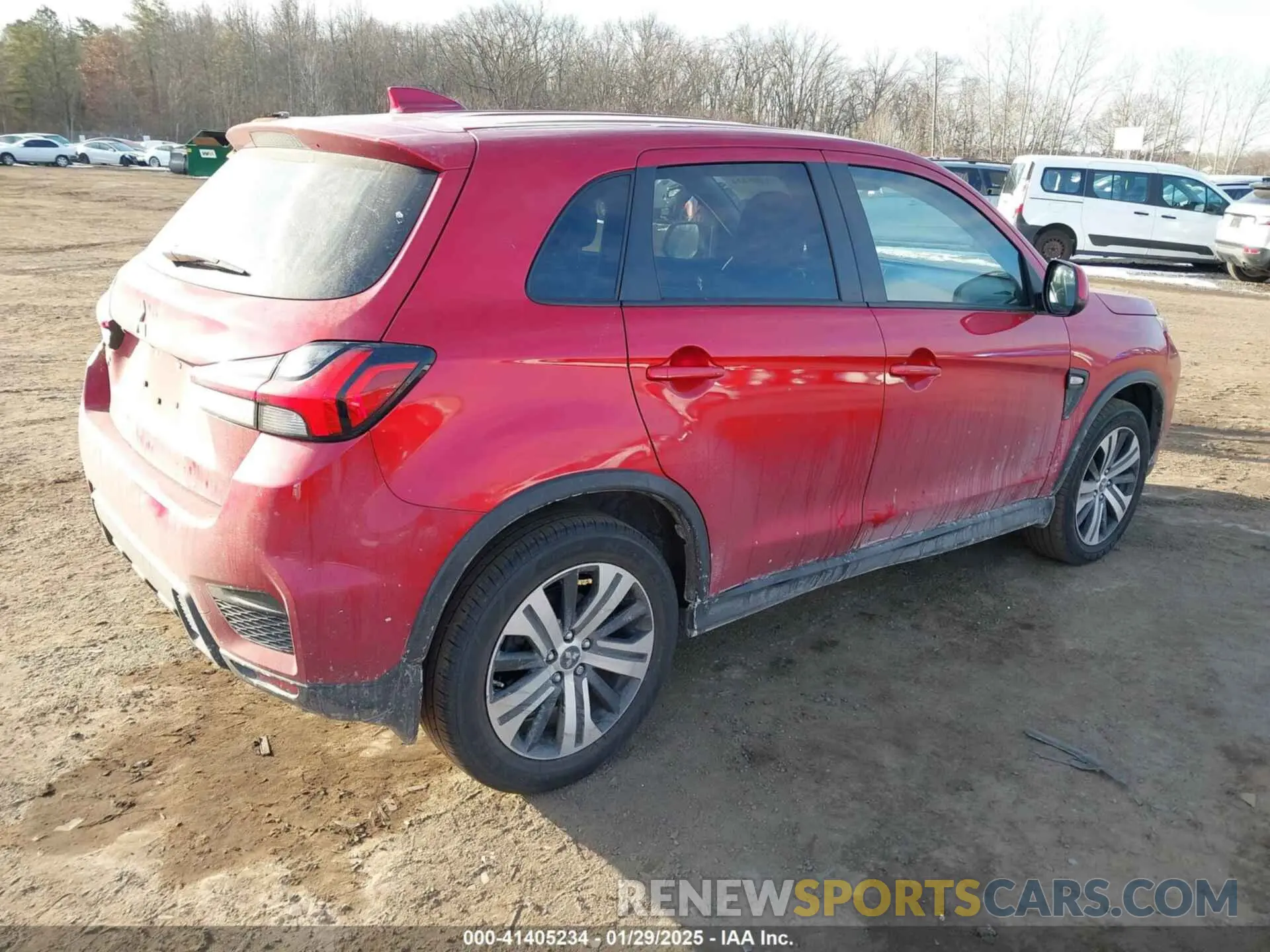 4 Photograph of a damaged car JA4APUAU6MU034395 MITSUBISHI OUTLANDER SPORT 2021