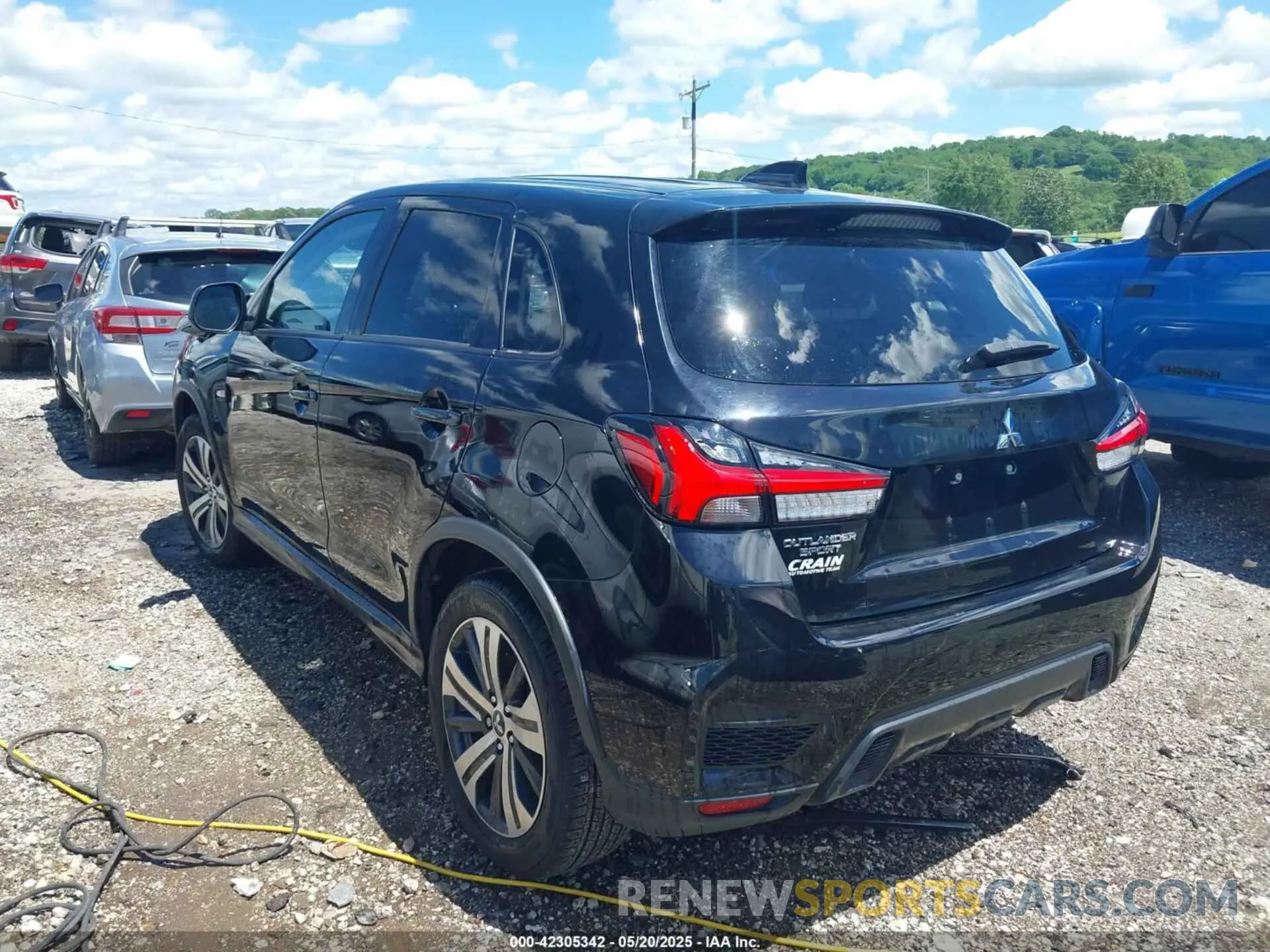 3 Фотография поврежденного автомобиля JA4APUAU8MU020269 MITSUBISHI OUTLANDER SPORT 2021