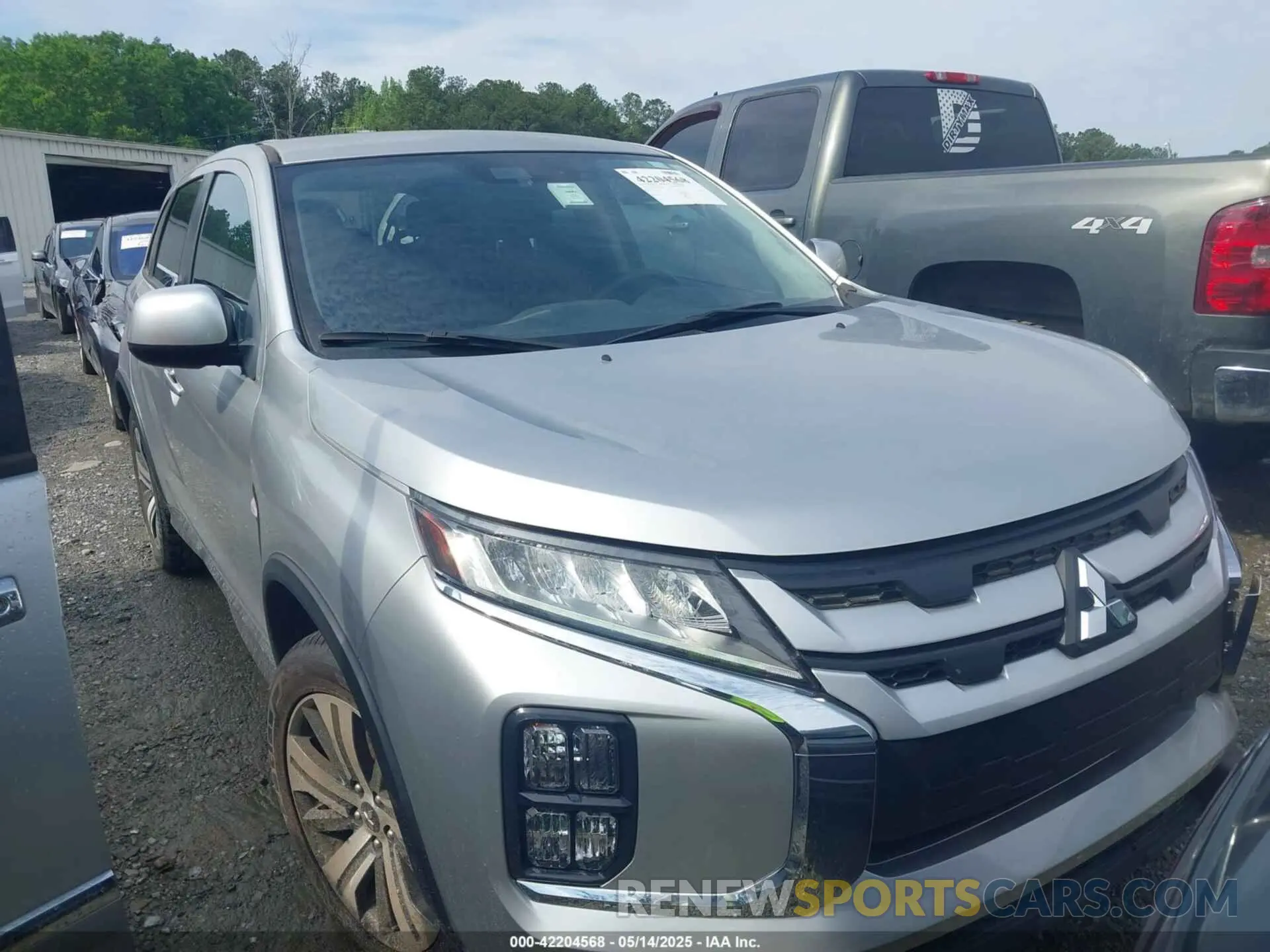 1 Фотография поврежденного автомобиля JA4APUAU8MU034978 MITSUBISHI OUTLANDER SPORT 2021