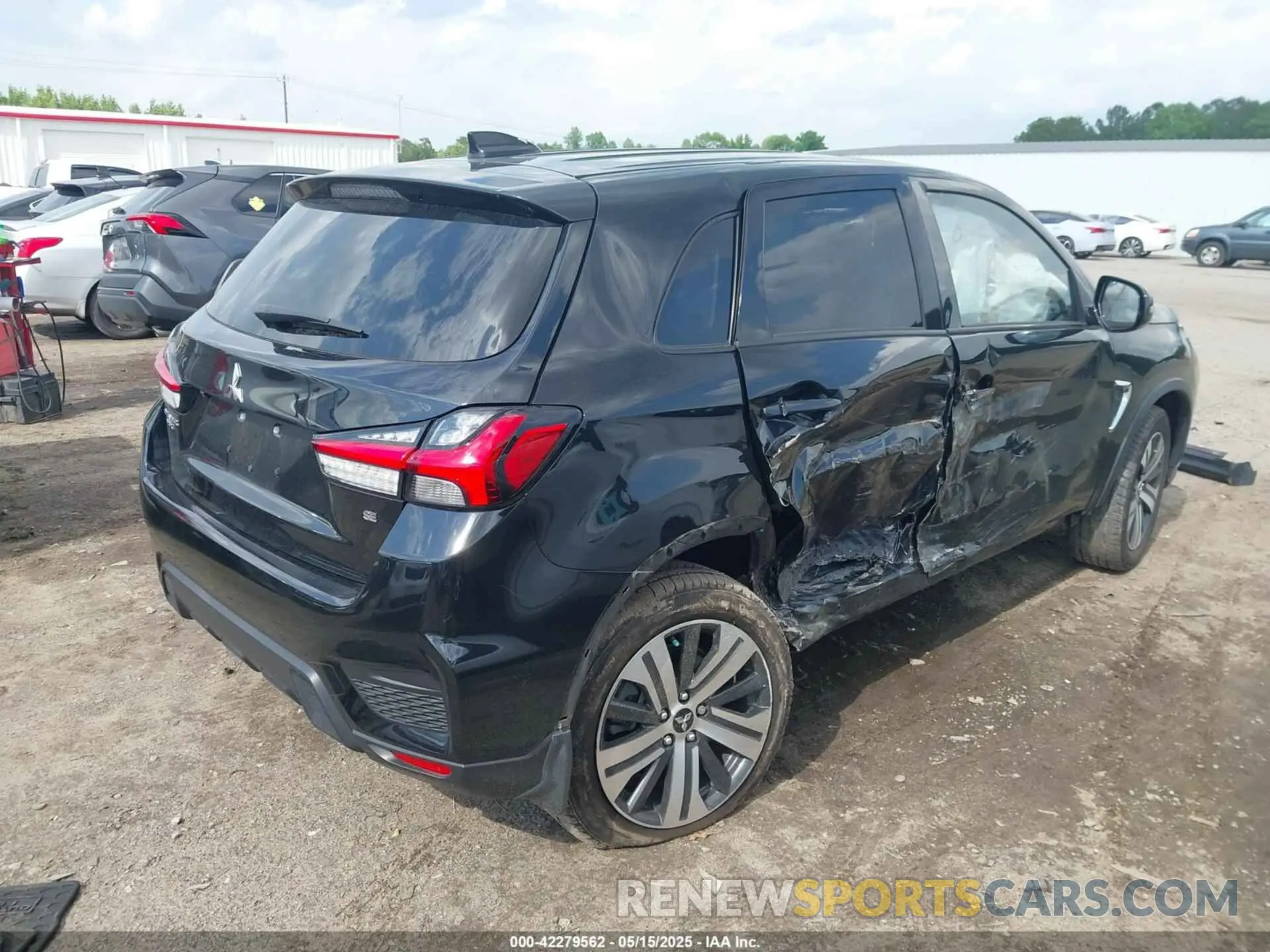4 Фотография поврежденного автомобиля JA4APVAU8MU030791 MITSUBISHI OUTLANDER SPORT 2021