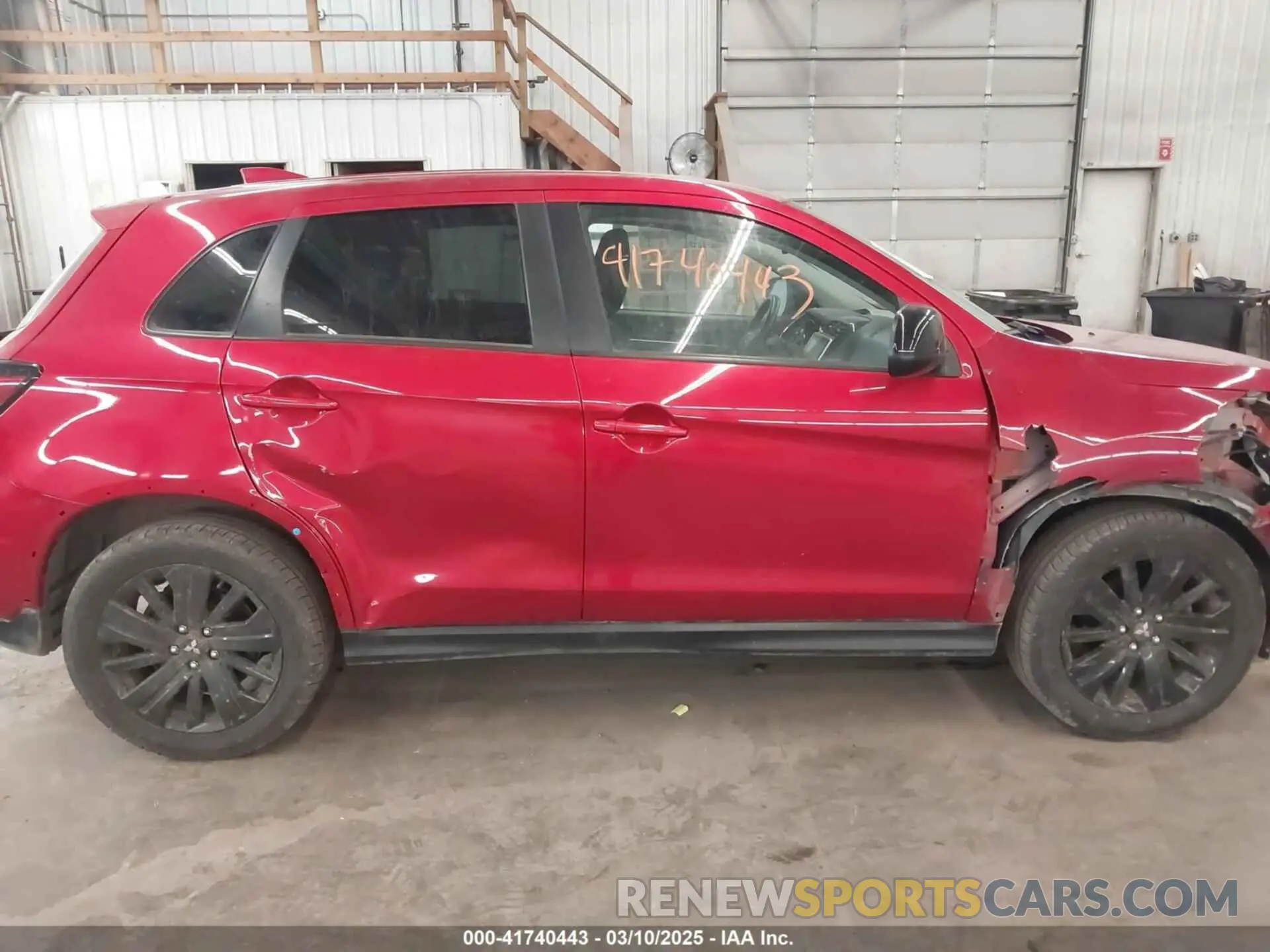 14 Фотография поврежденного автомобиля JA4ARUAU1MU001234 MITSUBISHI OUTLANDER SPORT 2021